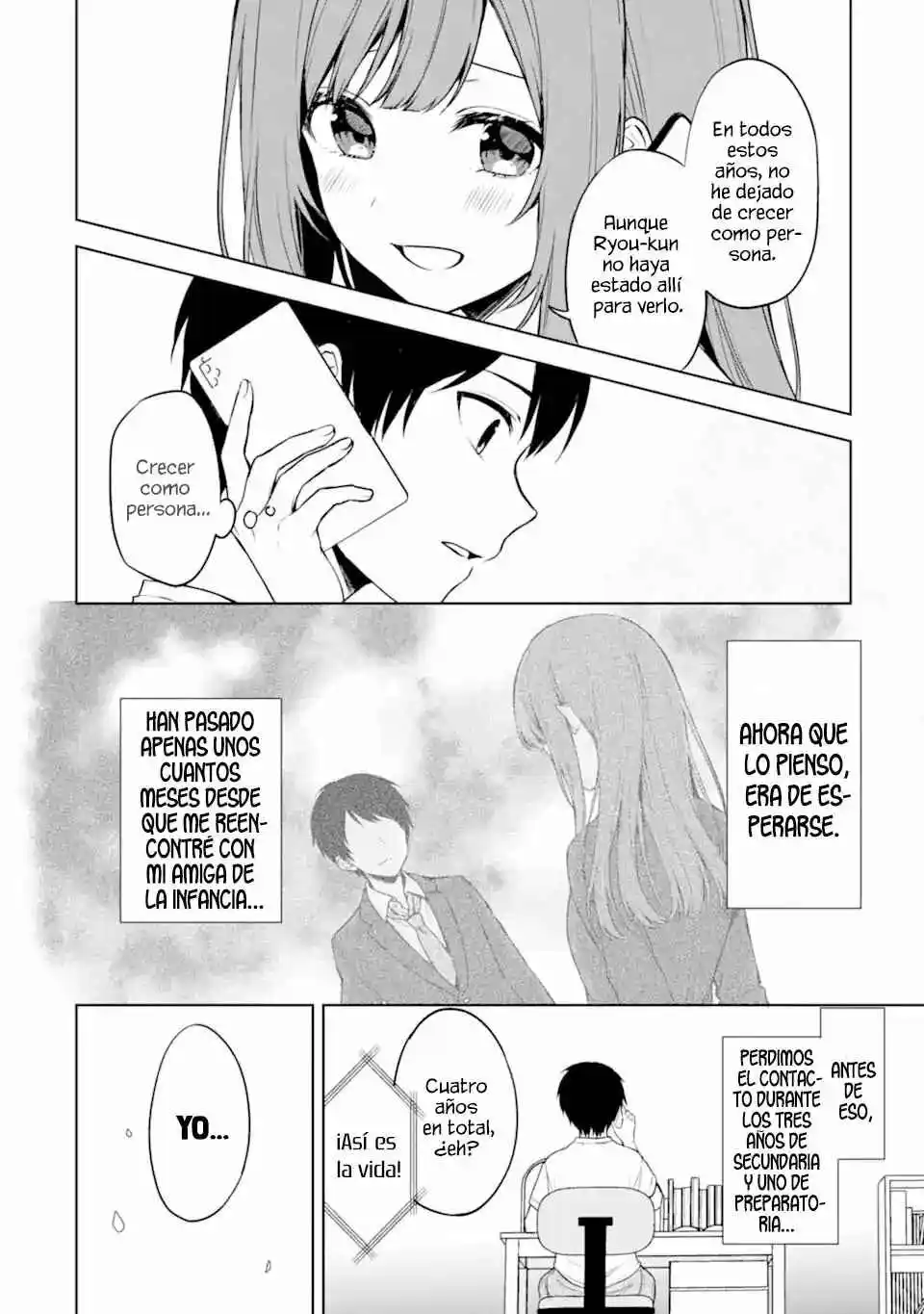 Chikan Saresou Ni Natteiru S-kyuu Bishoujo Wo Tasuketara Tonari No Seki No Osananajimi Datta capítulo 36 página 6