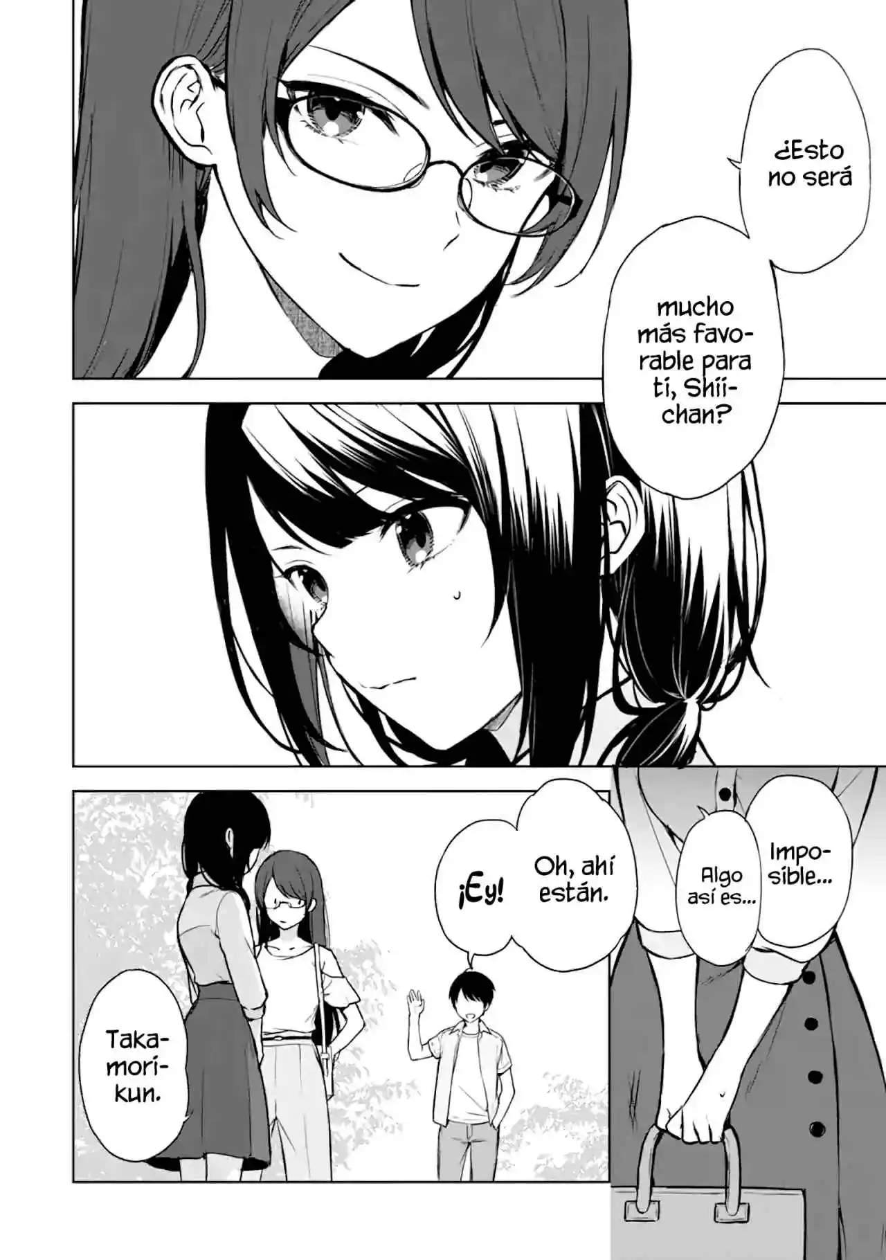 Chikan Saresou Ni Natteiru S-kyuu Bishoujo Wo Tasuketara Tonari No Seki No Osananajimi Datta capítulo 37 página 4