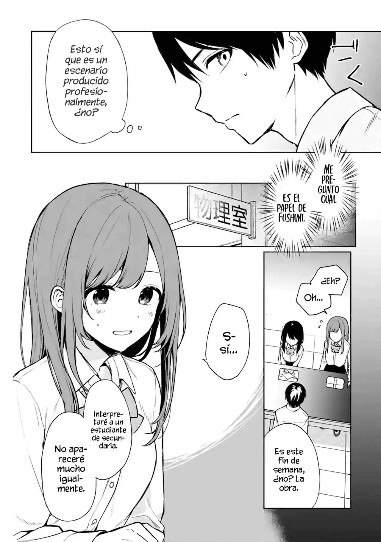 Chikan Saresou Ni Natteiru S-kyuu Bishoujo Wo Tasuketara Tonari No Seki No Osananajimi Datta capítulo 37 página 8