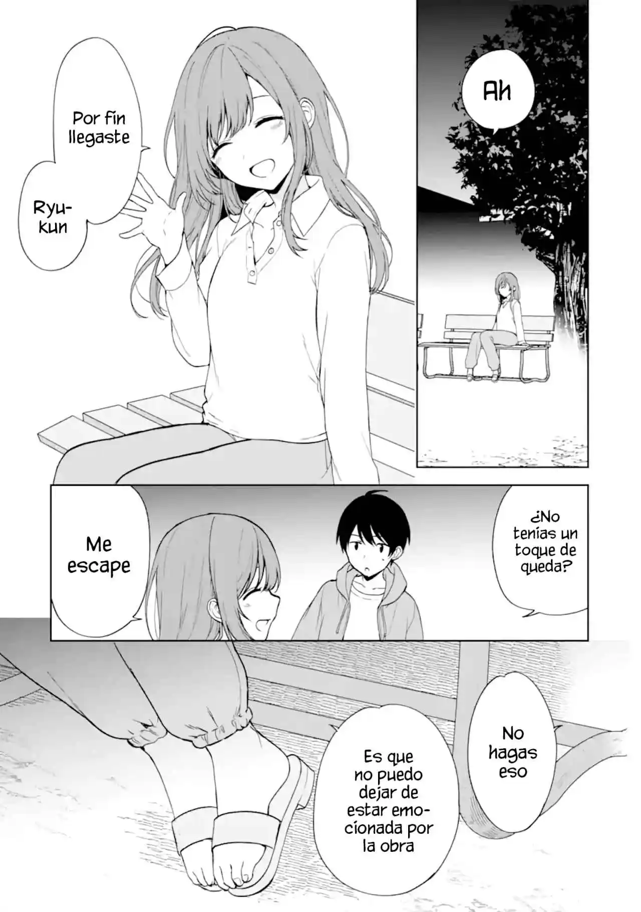Chikan Saresou Ni Natteiru S-kyuu Bishoujo Wo Tasuketara Tonari No Seki No Osananajimi Datta capítulo 38 página 7