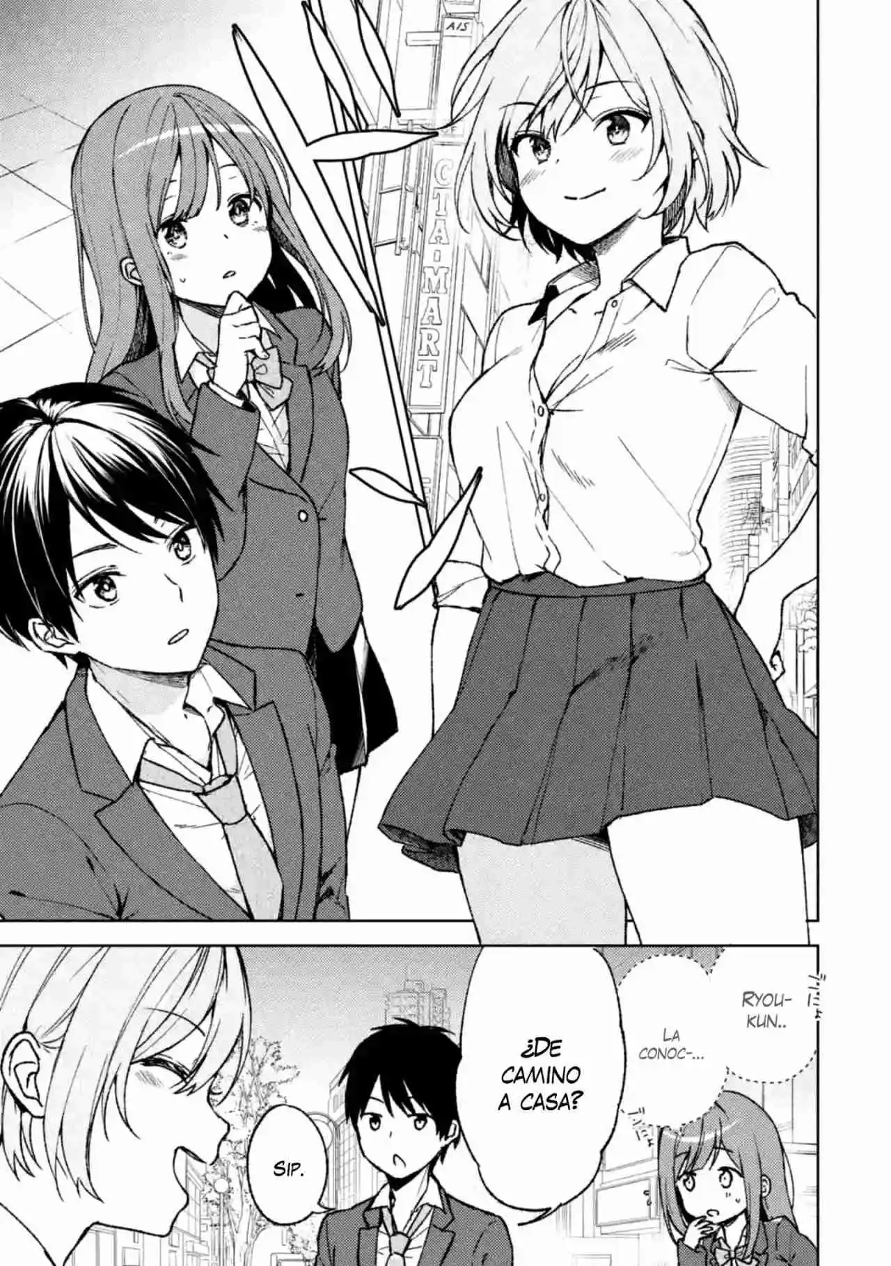 Chikan Saresou Ni Natteiru S-kyuu Bishoujo Wo Tasuketara Tonari No Seki No Osananajimi Datta capítulo 4 página 4