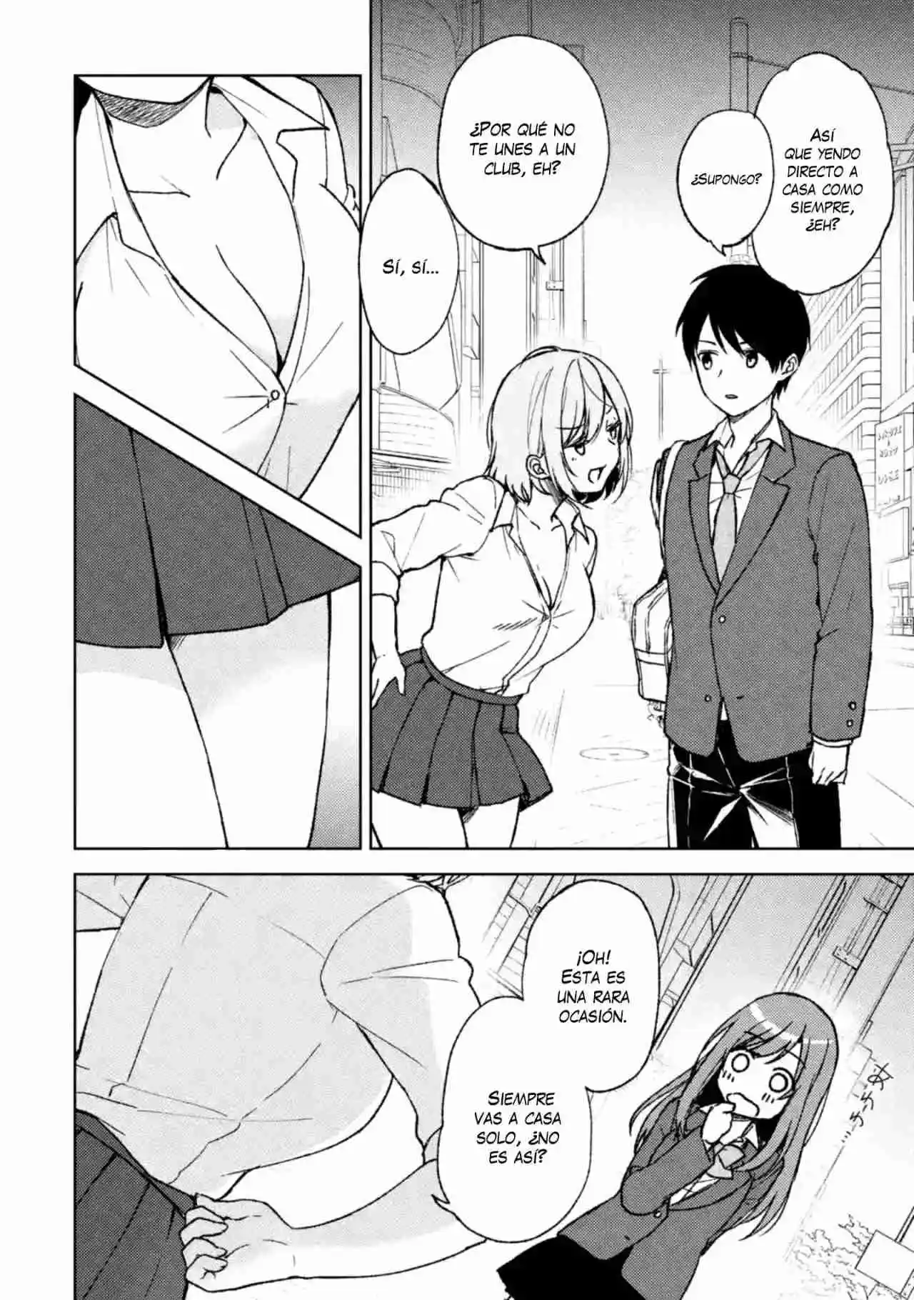 Chikan Saresou Ni Natteiru S-kyuu Bishoujo Wo Tasuketara Tonari No Seki No Osananajimi Datta capítulo 4 página 5