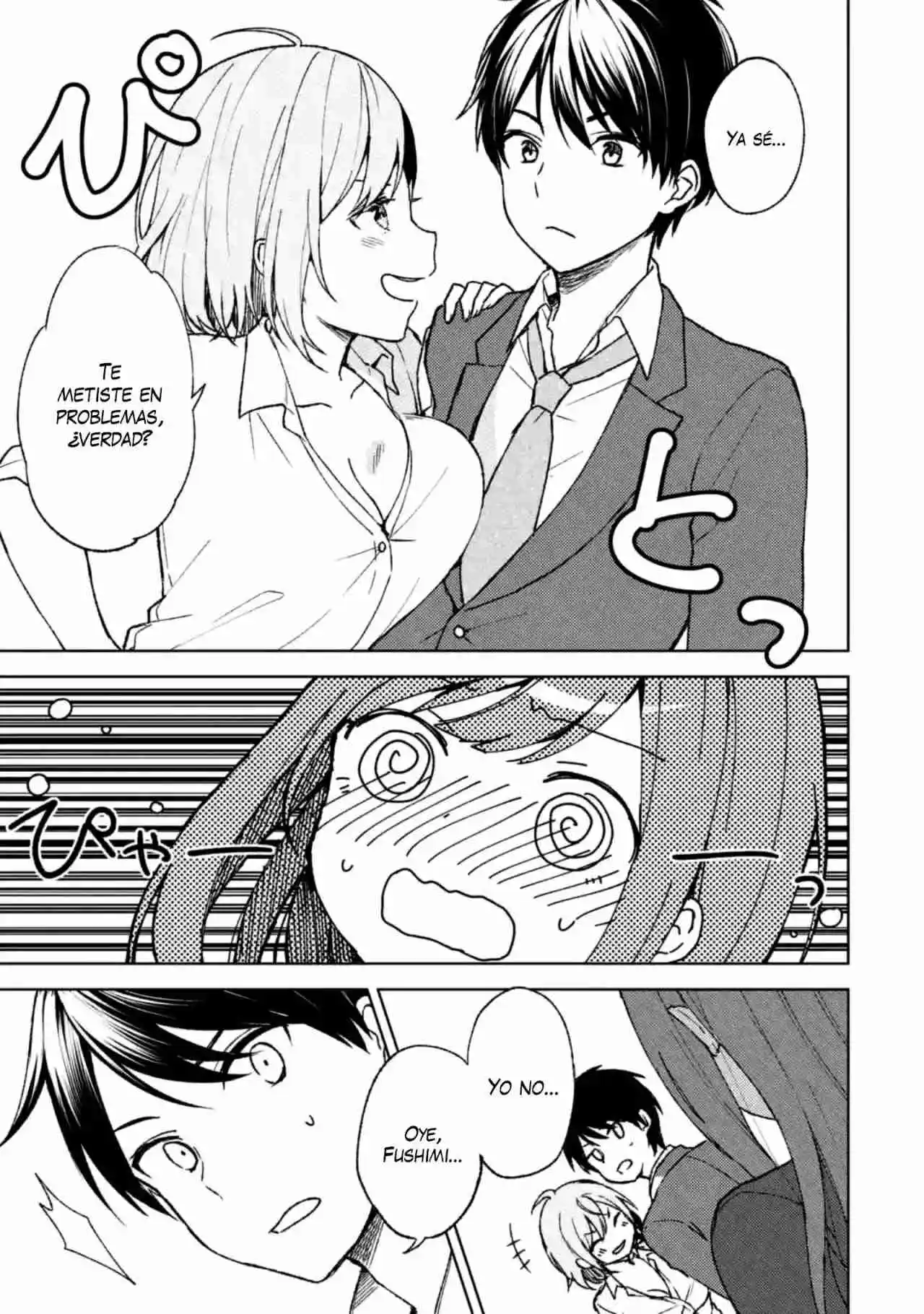 Chikan Saresou Ni Natteiru S-kyuu Bishoujo Wo Tasuketara Tonari No Seki No Osananajimi Datta capítulo 4 página 6