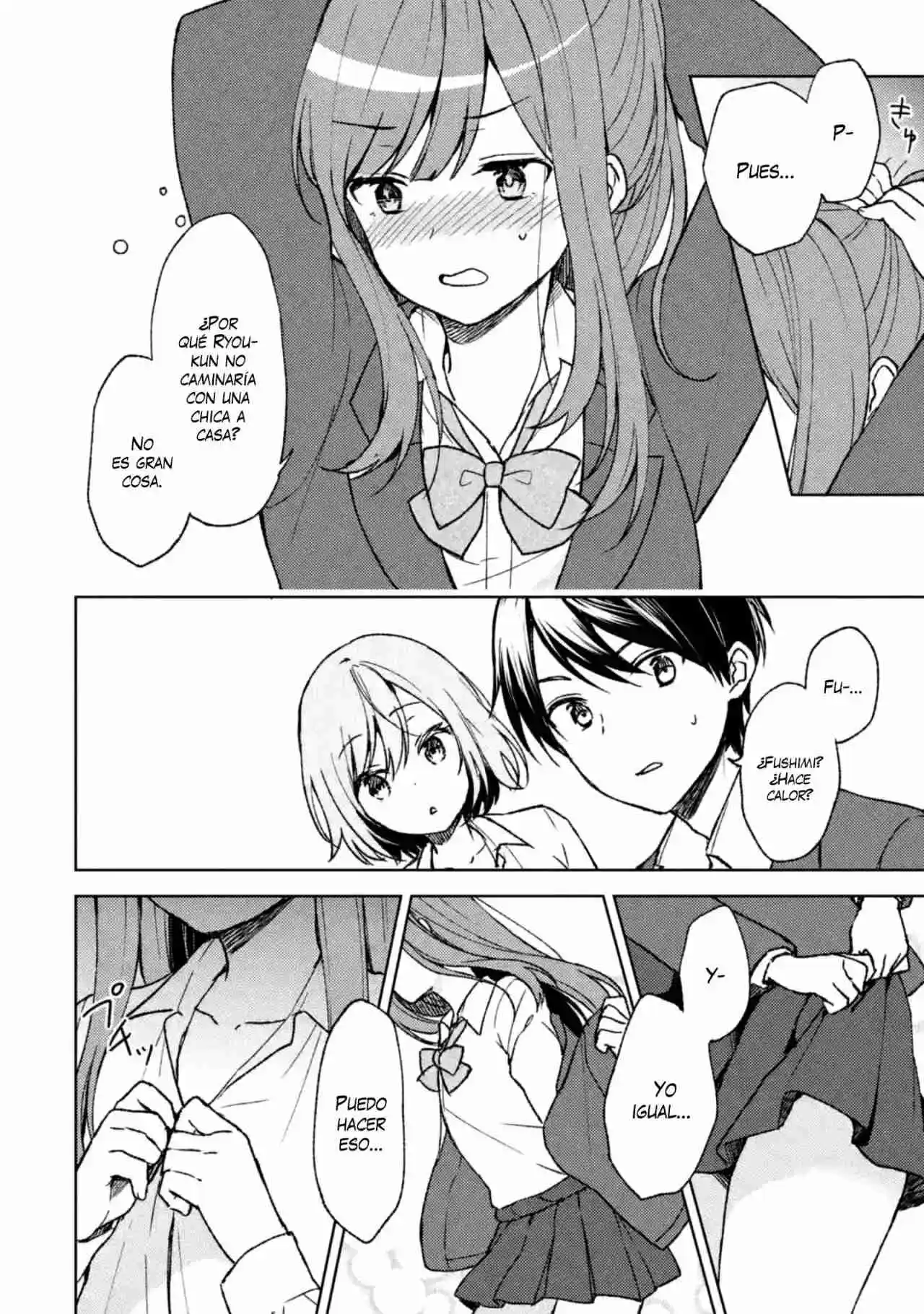 Chikan Saresou Ni Natteiru S-kyuu Bishoujo Wo Tasuketara Tonari No Seki No Osananajimi Datta capítulo 4 página 7
