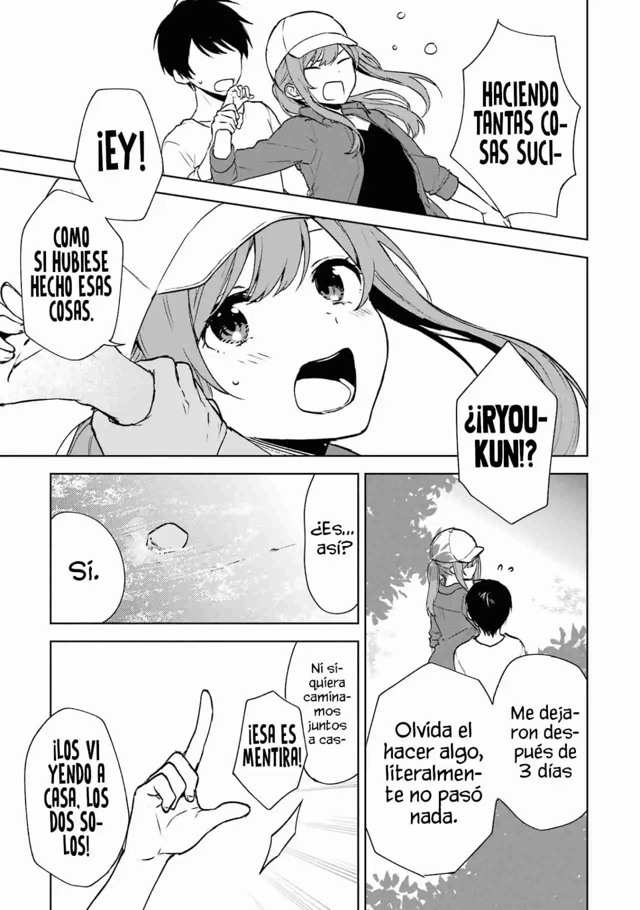 Chikan Saresou Ni Natteiru S-kyuu Bishoujo Wo Tasuketara Tonari No Seki No Osananajimi Datta capítulo 40 página 12