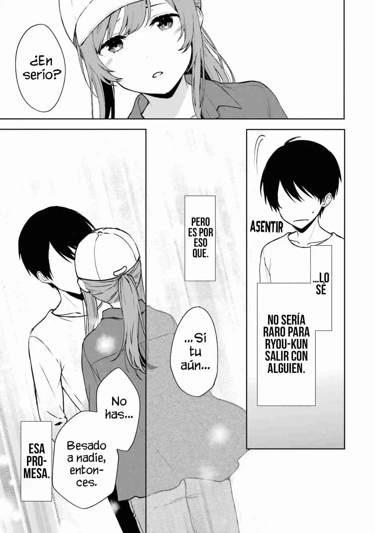 Chikan Saresou Ni Natteiru S-kyuu Bishoujo Wo Tasuketara Tonari No Seki No Osananajimi Datta capítulo 40 página 14