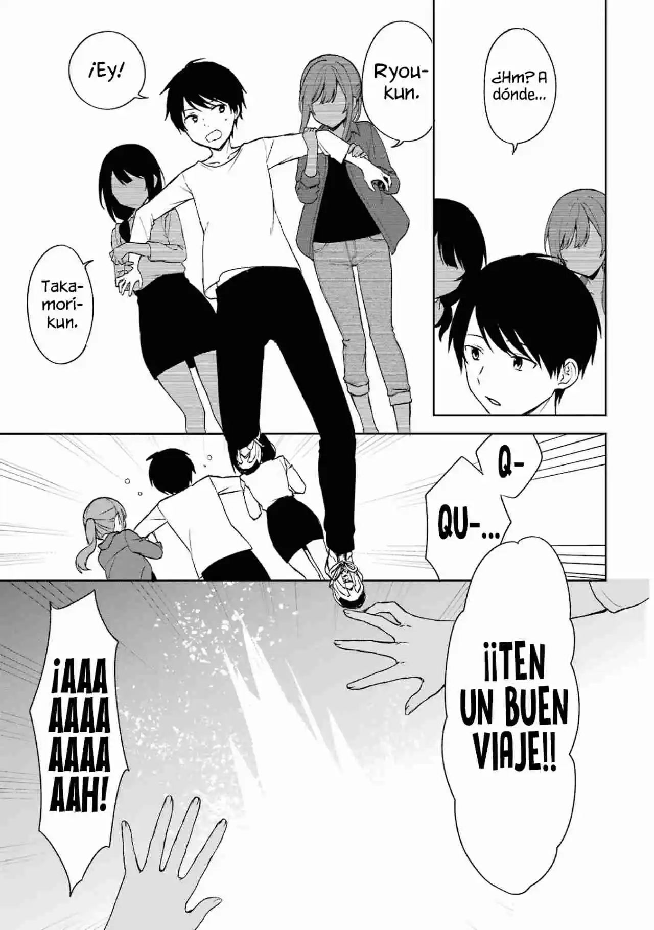 Chikan Saresou Ni Natteiru S-kyuu Bishoujo Wo Tasuketara Tonari No Seki No Osananajimi Datta capítulo 40 página 32