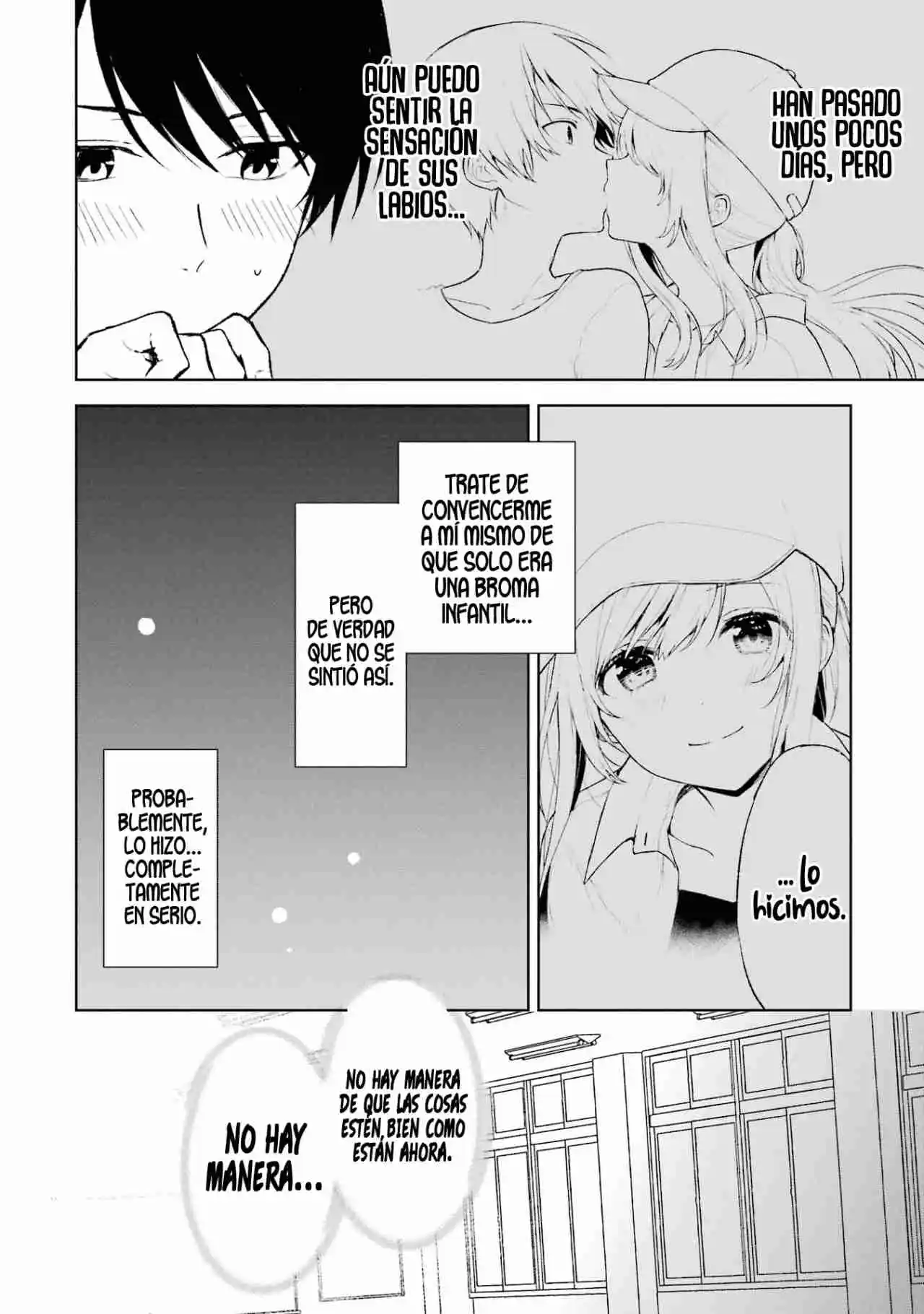 Chikan Saresou Ni Natteiru S-kyuu Bishoujo Wo Tasuketara Tonari No Seki No Osananajimi Datta capítulo 42 página 4