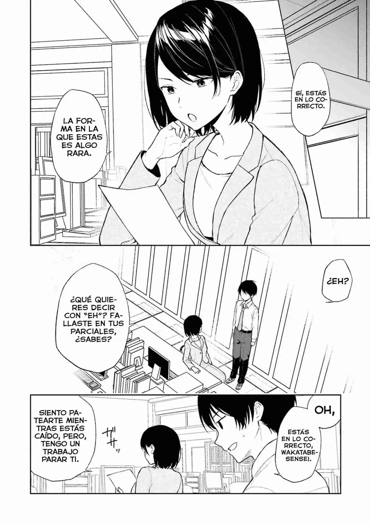 Chikan Saresou Ni Natteiru S-kyuu Bishoujo Wo Tasuketara Tonari No Seki No Osananajimi Datta capítulo 42 página 6