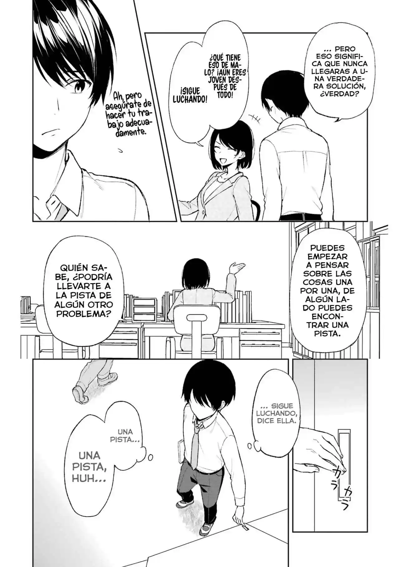 Chikan Saresou Ni Natteiru S-kyuu Bishoujo Wo Tasuketara Tonari No Seki No Osananajimi Datta capítulo 42 página 10