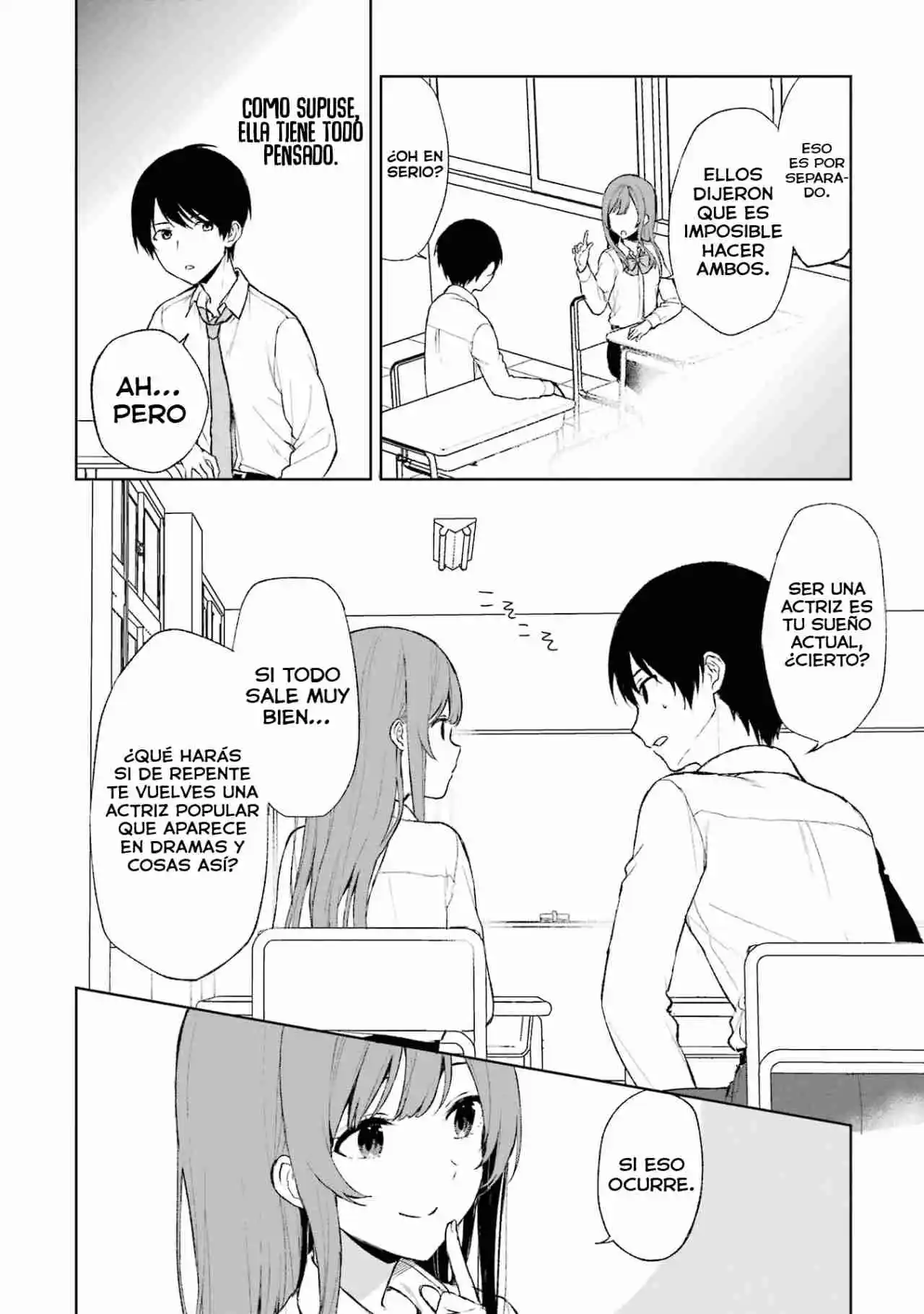 Chikan Saresou Ni Natteiru S-kyuu Bishoujo Wo Tasuketara Tonari No Seki No Osananajimi Datta capítulo 42 página 12