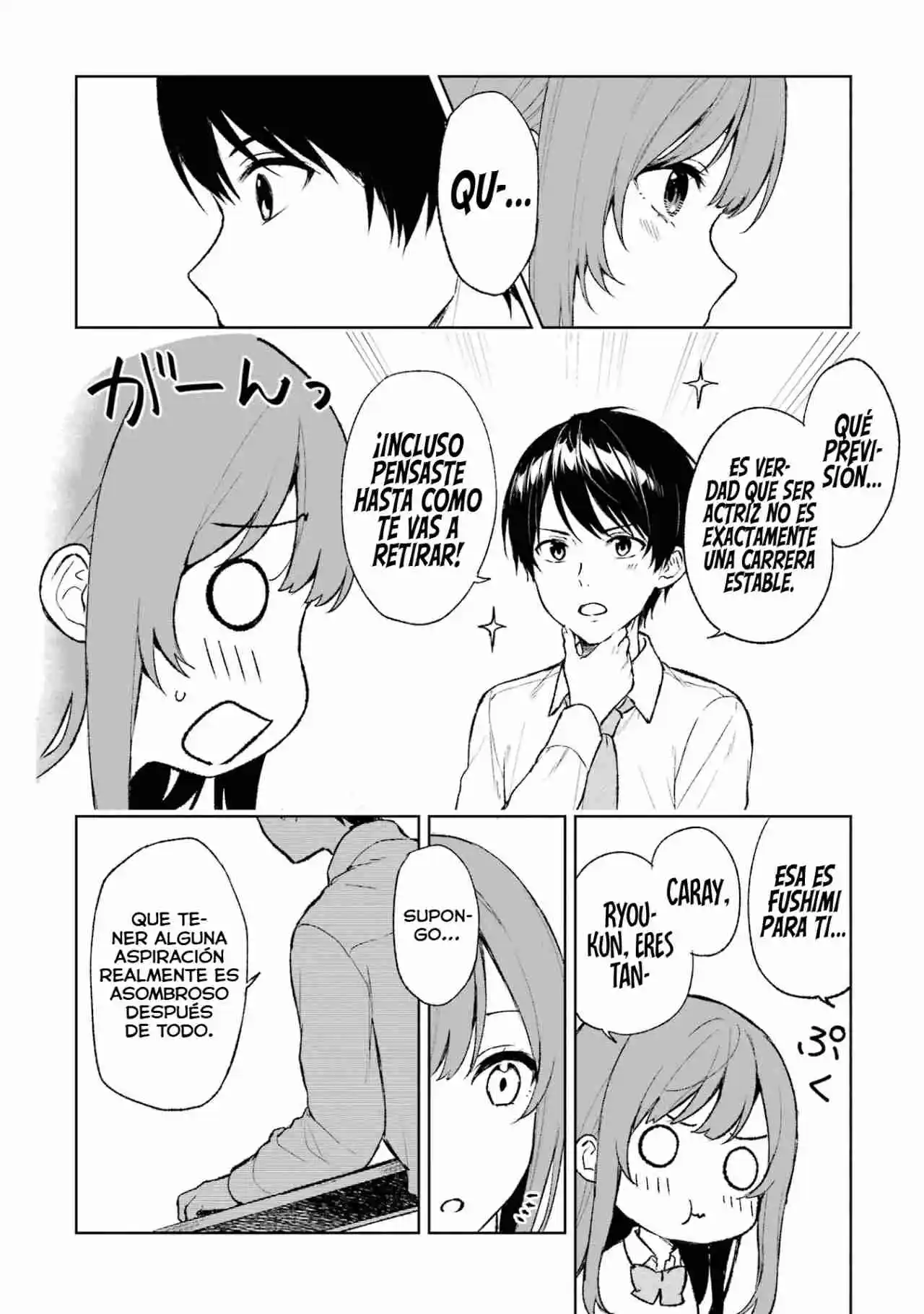 Chikan Saresou Ni Natteiru S-kyuu Bishoujo Wo Tasuketara Tonari No Seki No Osananajimi Datta capítulo 42 página 14