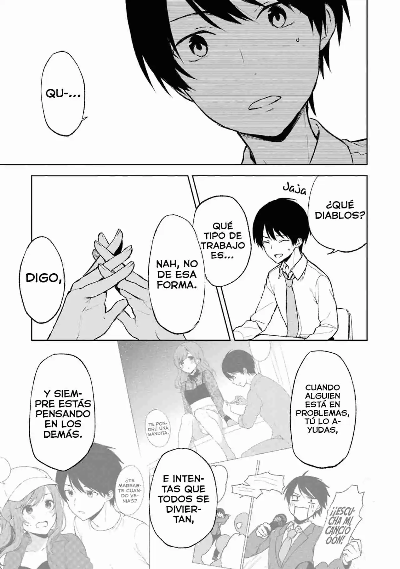 Chikan Saresou Ni Natteiru S-kyuu Bishoujo Wo Tasuketara Tonari No Seki No Osananajimi Datta capítulo 42 página 17