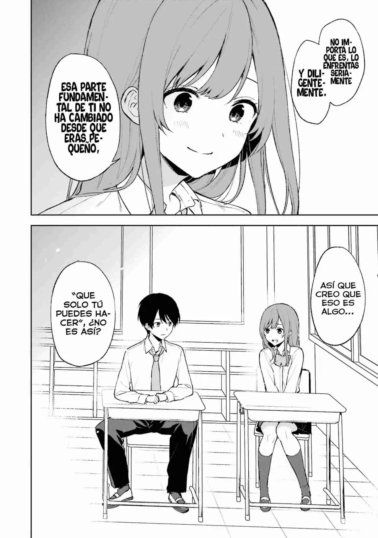 Chikan Saresou Ni Natteiru S-kyuu Bishoujo Wo Tasuketara Tonari No Seki No Osananajimi Datta capítulo 42 página 18