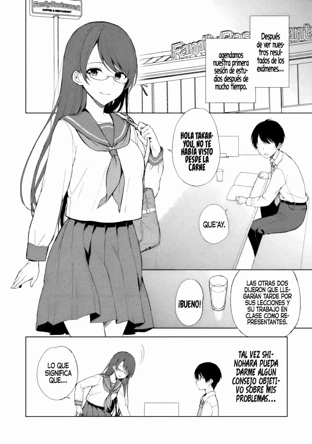 Chikan Saresou Ni Natteiru S-kyuu Bishoujo Wo Tasuketara Tonari No Seki No Osananajimi Datta capítulo 44 página 4