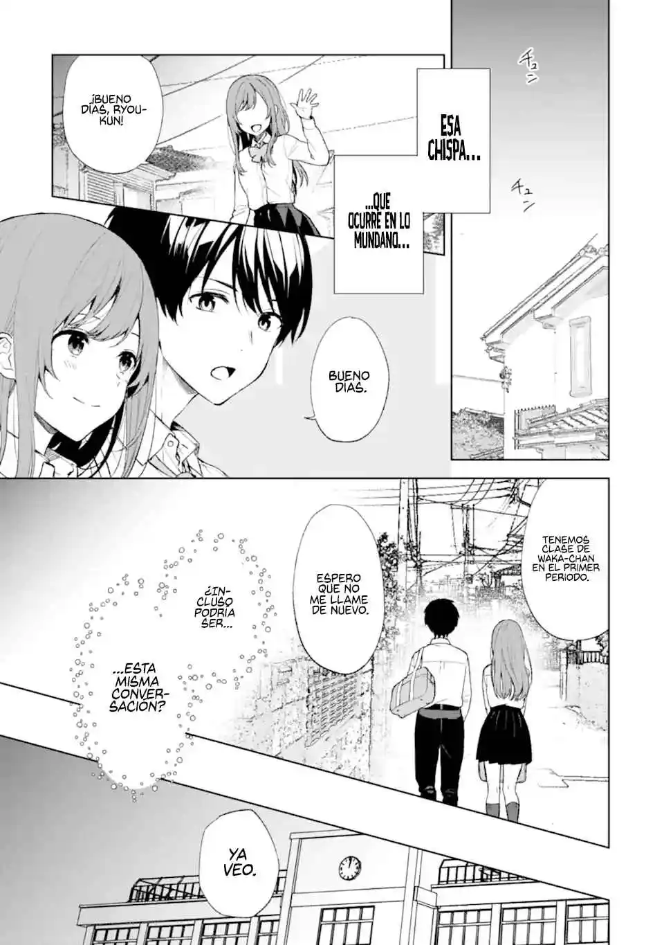 Chikan Saresou Ni Natteiru S-kyuu Bishoujo Wo Tasuketara Tonari No Seki No Osananajimi Datta capítulo 45.10 página 15