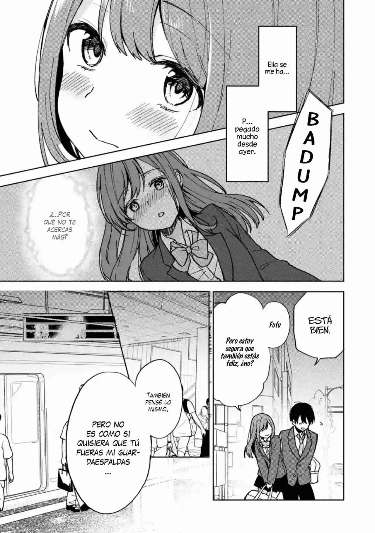 Chikan Saresou Ni Natteiru S-kyuu Bishoujo Wo Tasuketara Tonari No Seki No Osananajimi Datta capítulo 7 página 6