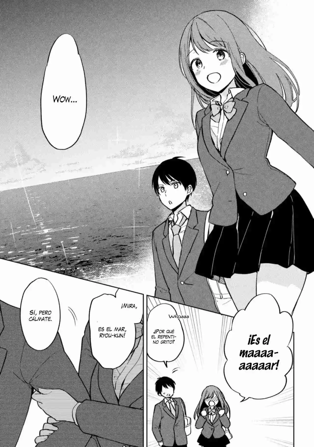 Chikan Saresou Ni Natteiru S-kyuu Bishoujo Wo Tasuketara Tonari No Seki No Osananajimi Datta capítulo 8 página 10