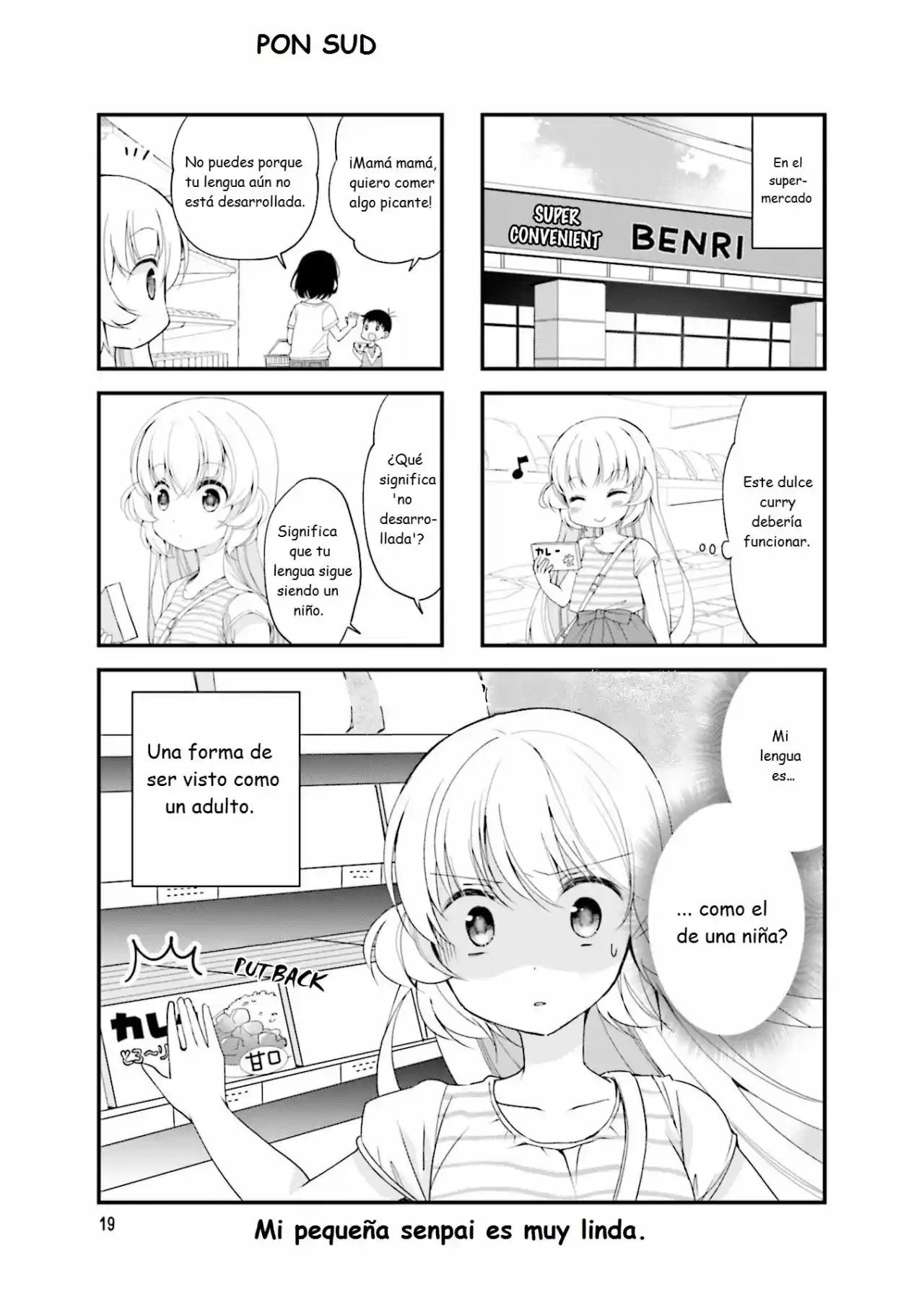 Chitchai Senpai Ga Kawaisugiru - Capítulo 18 - Página 1 - LectorTMOo