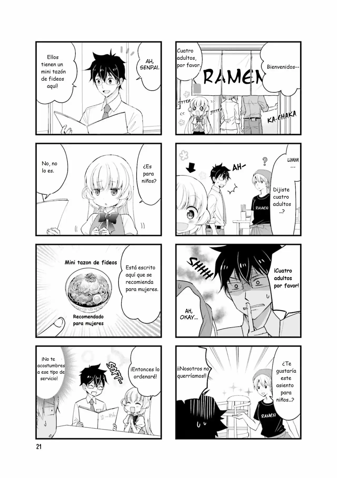 Chitchai Senpai Ga Kawaisugiru - Capítulo 18 - Página 3 - LectorTMOo