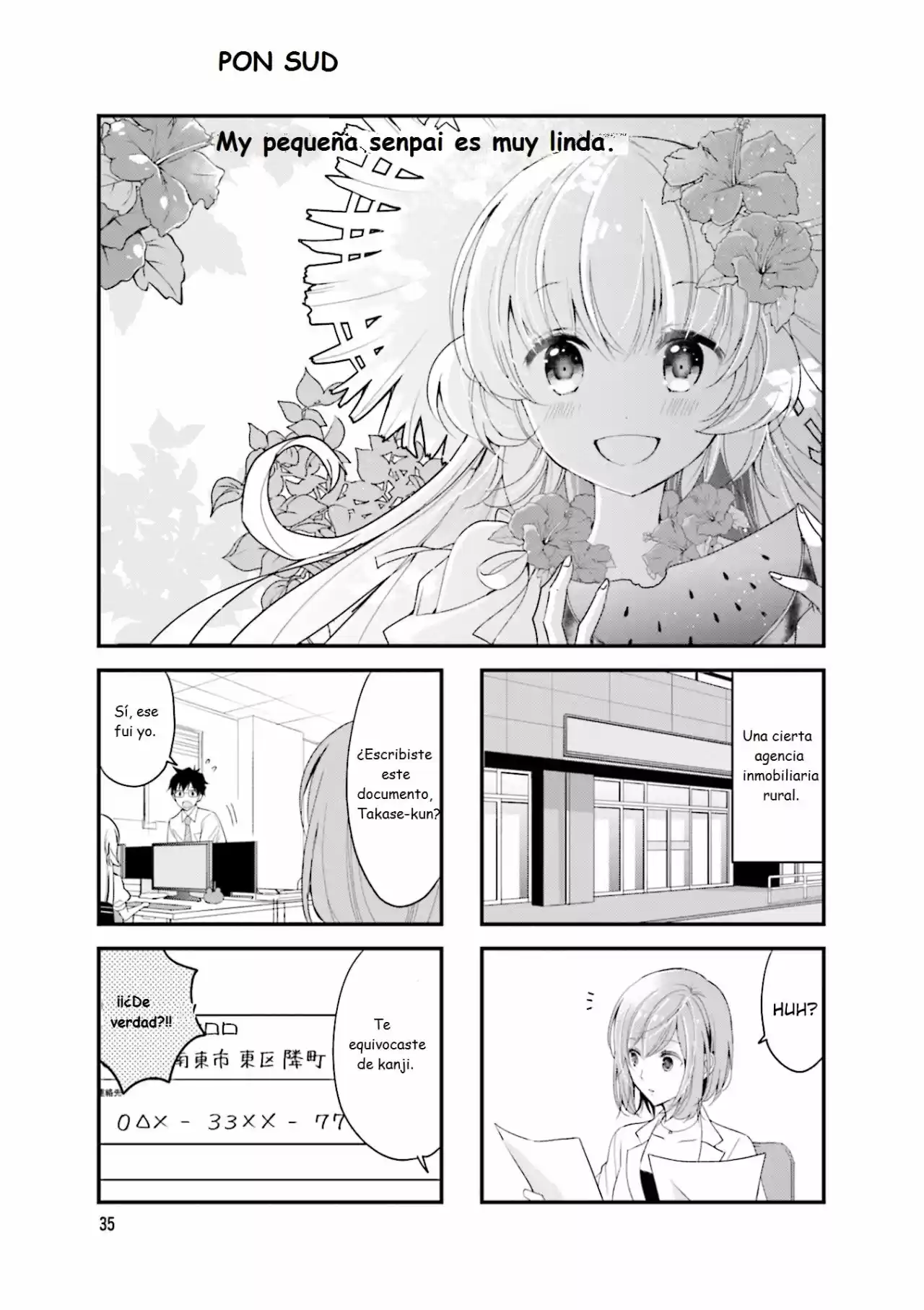 Chitchai Senpai Ga Kawaisugiru - Capítulo 20 - Página 1 - LectorTMOo