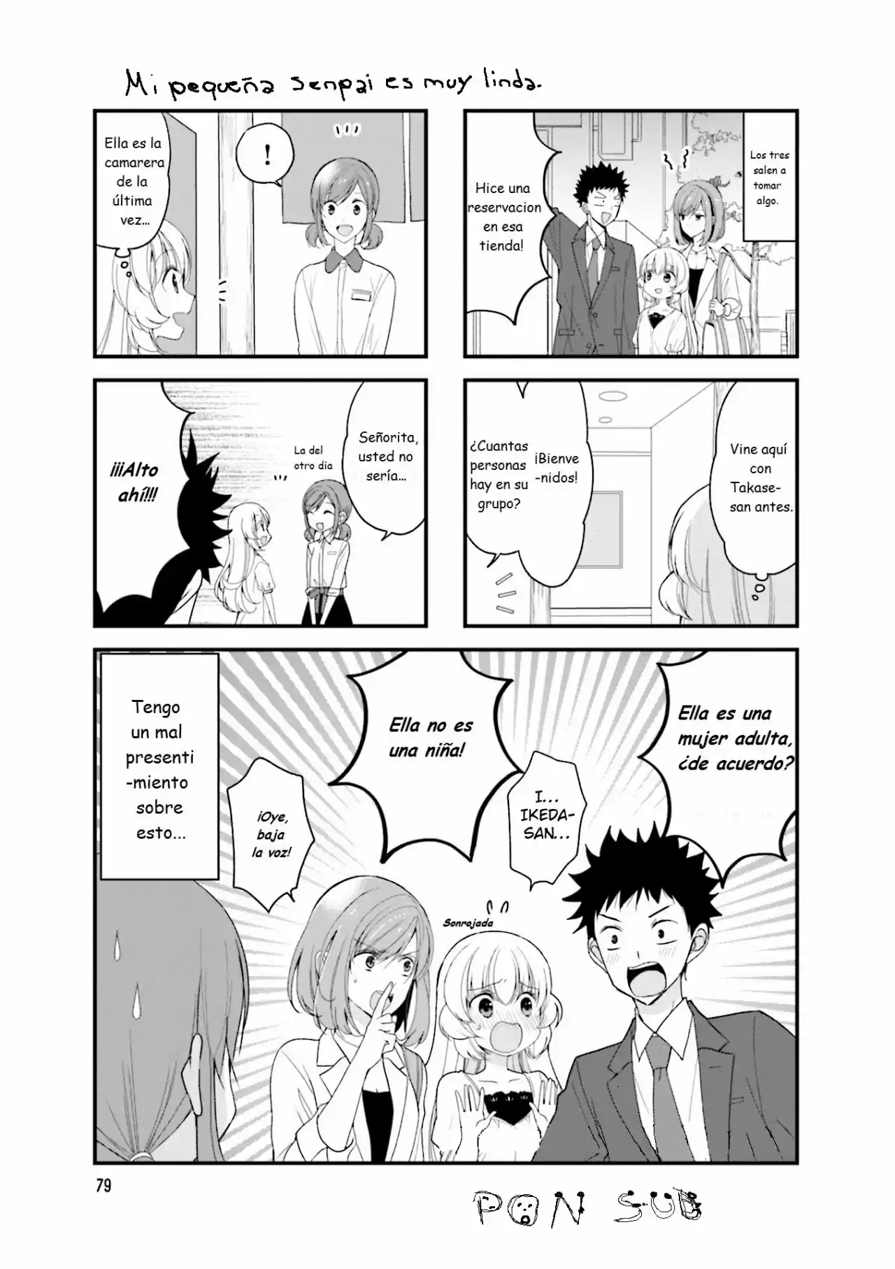 Chitchai Senpai Ga Kawaisugiru - Capítulo 26 - Página 1 - LectorTMOo