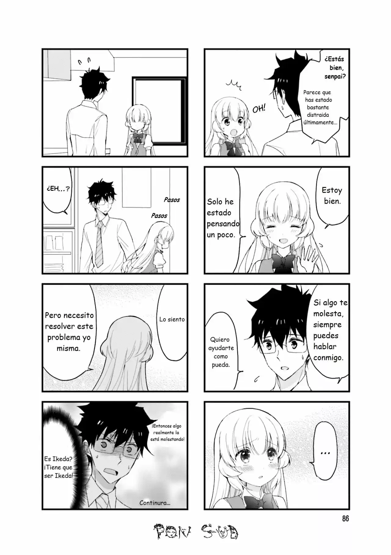 Chitchai Senpai Ga Kawaisugiru - Capítulo 26 - Página 8 - LectorTMOo