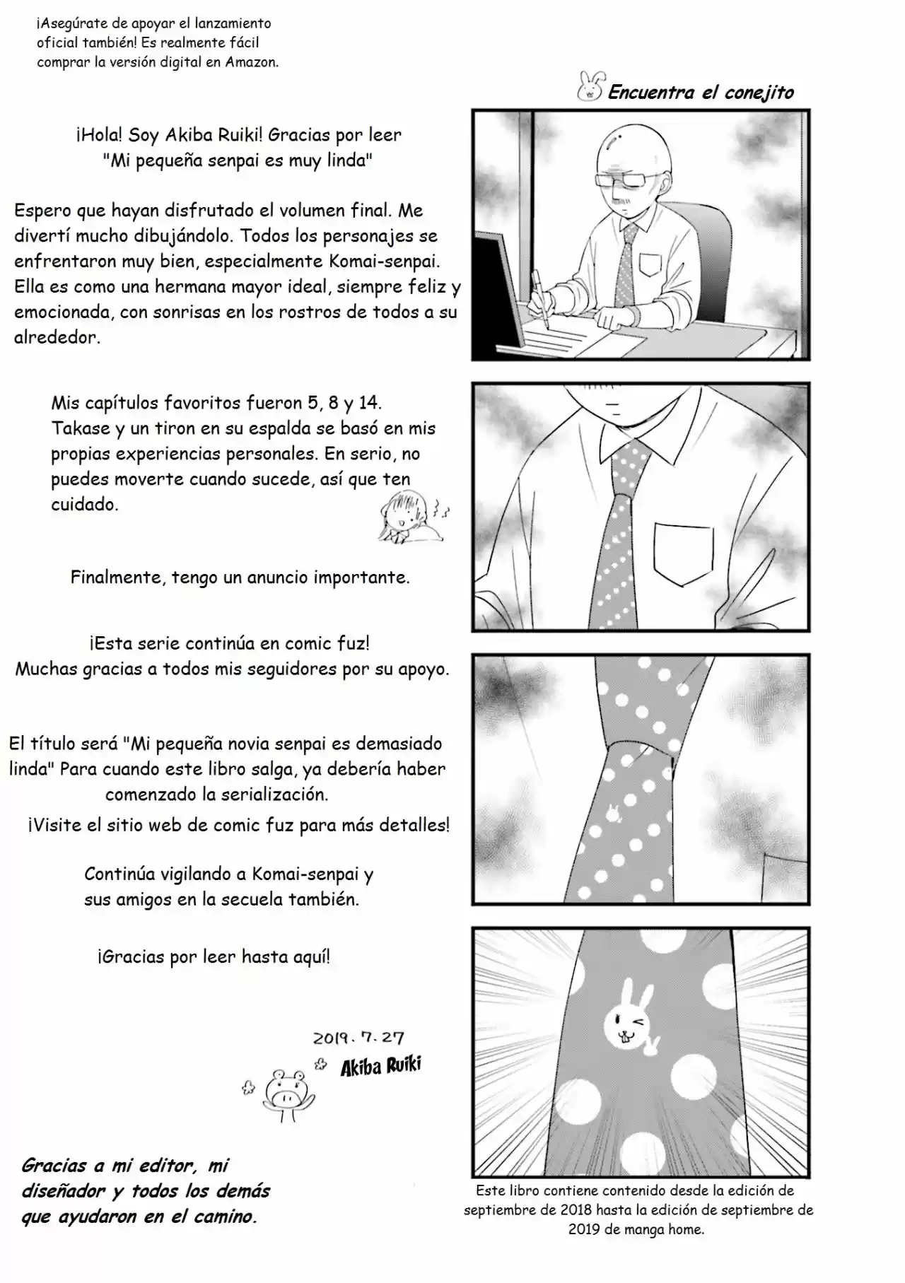 Chitchai Senpai Ga Kawaisugiru - Capítulo 29.50 - Página 7 - LectorTMOo