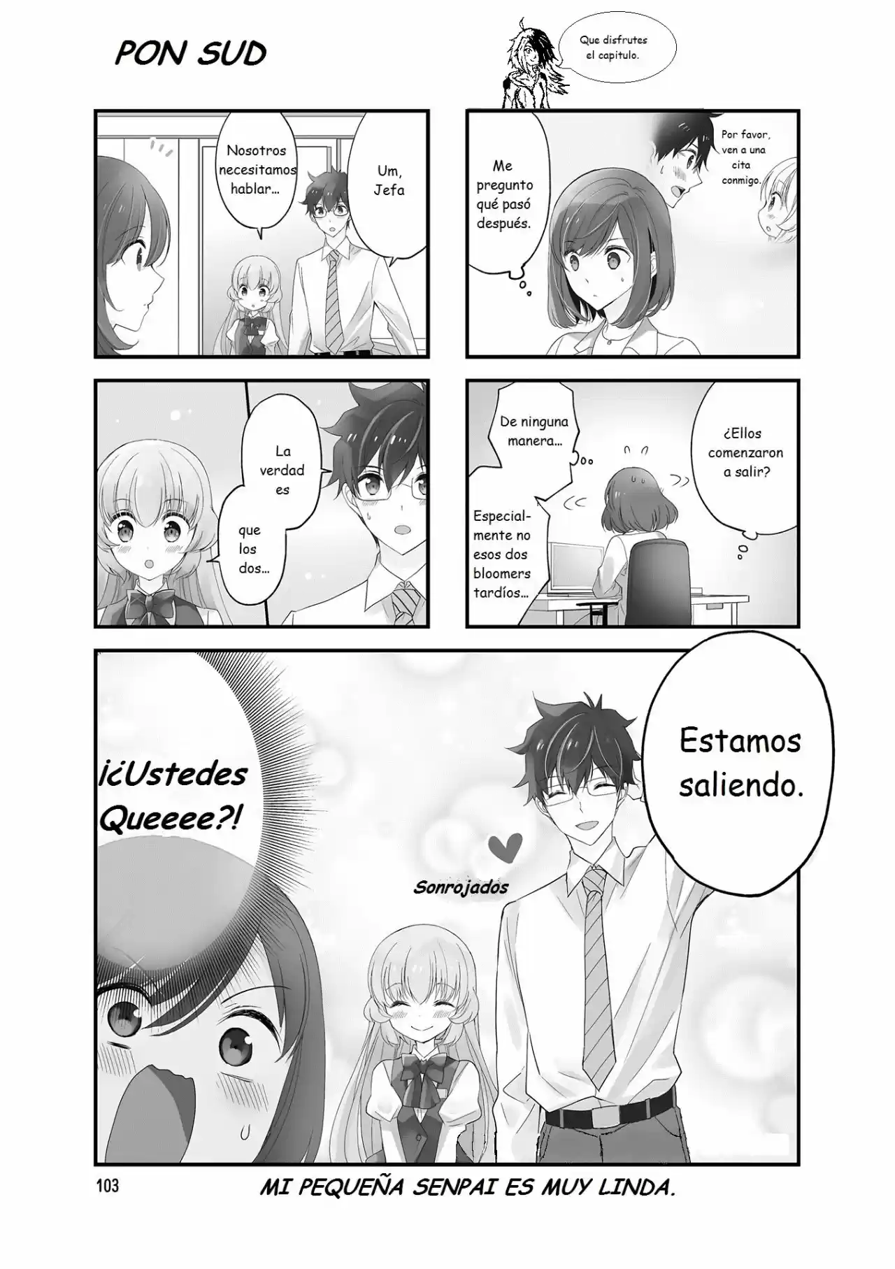 Chitchai Senpai Ga Kawaisugiru - Capítulo 29 - Página 1 - LectorTMOo