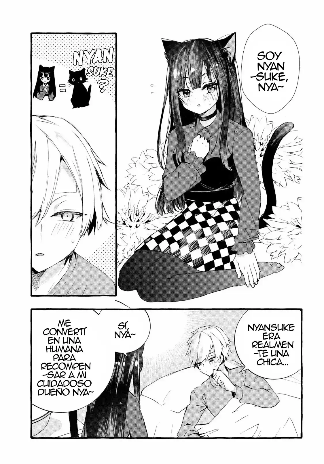 Chiteki De Cool Na Kouhai Bijo, Ore No Kai Neko Ni Naru - Capítulo 1 - Página 6 - LectorTMOo