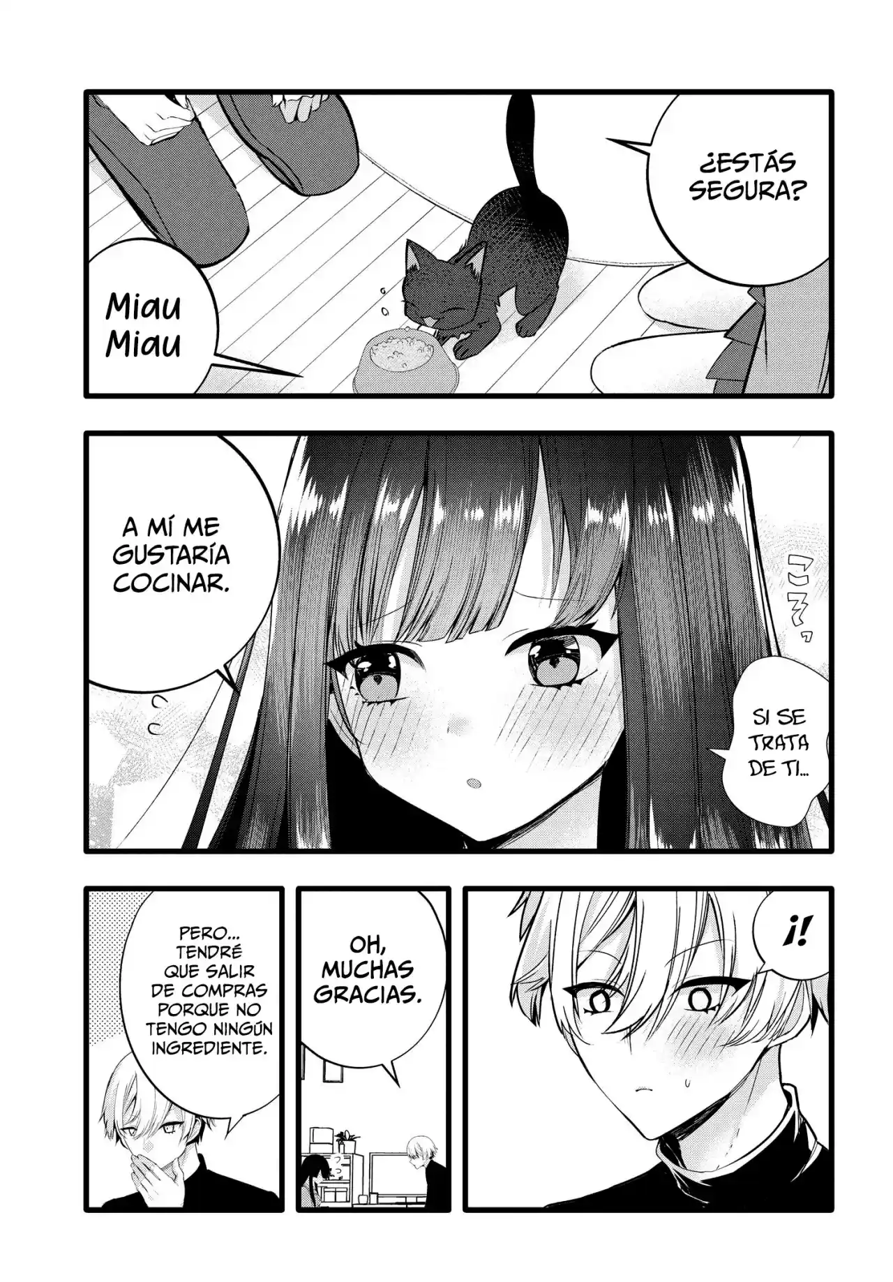 Chiteki De Cool Na Kouhai Bijo, Ore No Kai Neko Ni Naru - Capítulo 15 - Página 4 - LectorTMOo