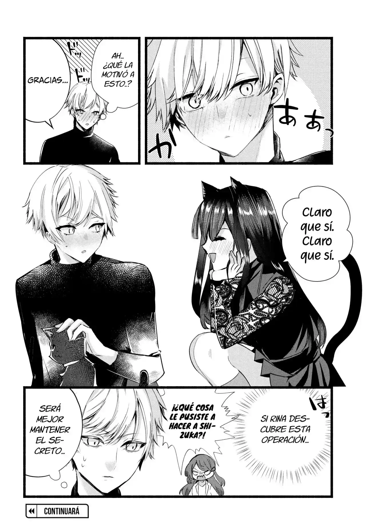 Chiteki De Cool Na Kouhai Bijo, Ore No Kai Neko Ni Naru - Capítulo 17 - Página 11 - LectorTMOo