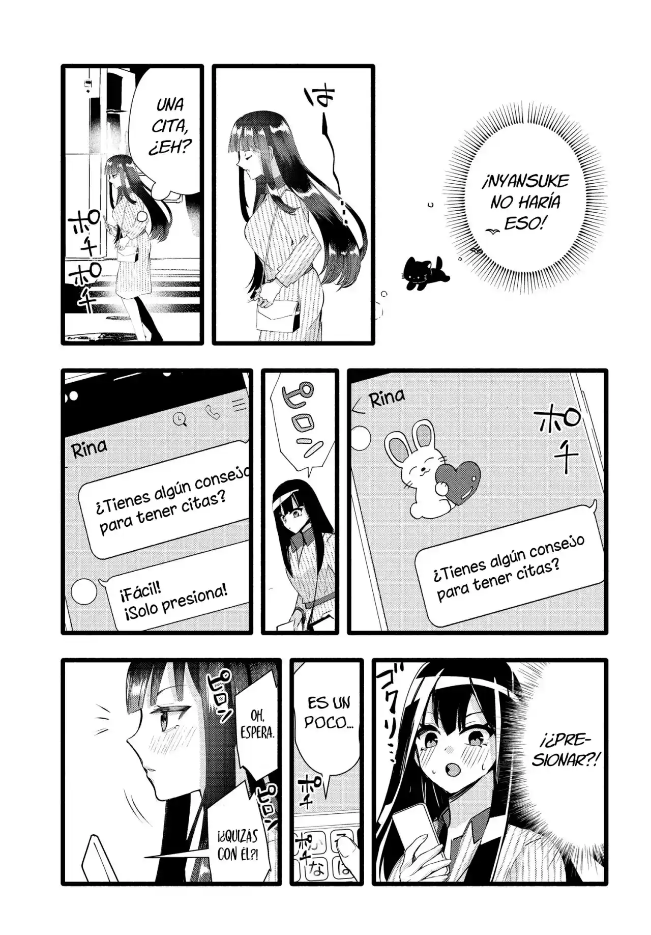 Chiteki De Cool Na Kouhai Bijo, Ore No Kai Neko Ni Naru - Capítulo 18 - Página 8 - LectorTMOo