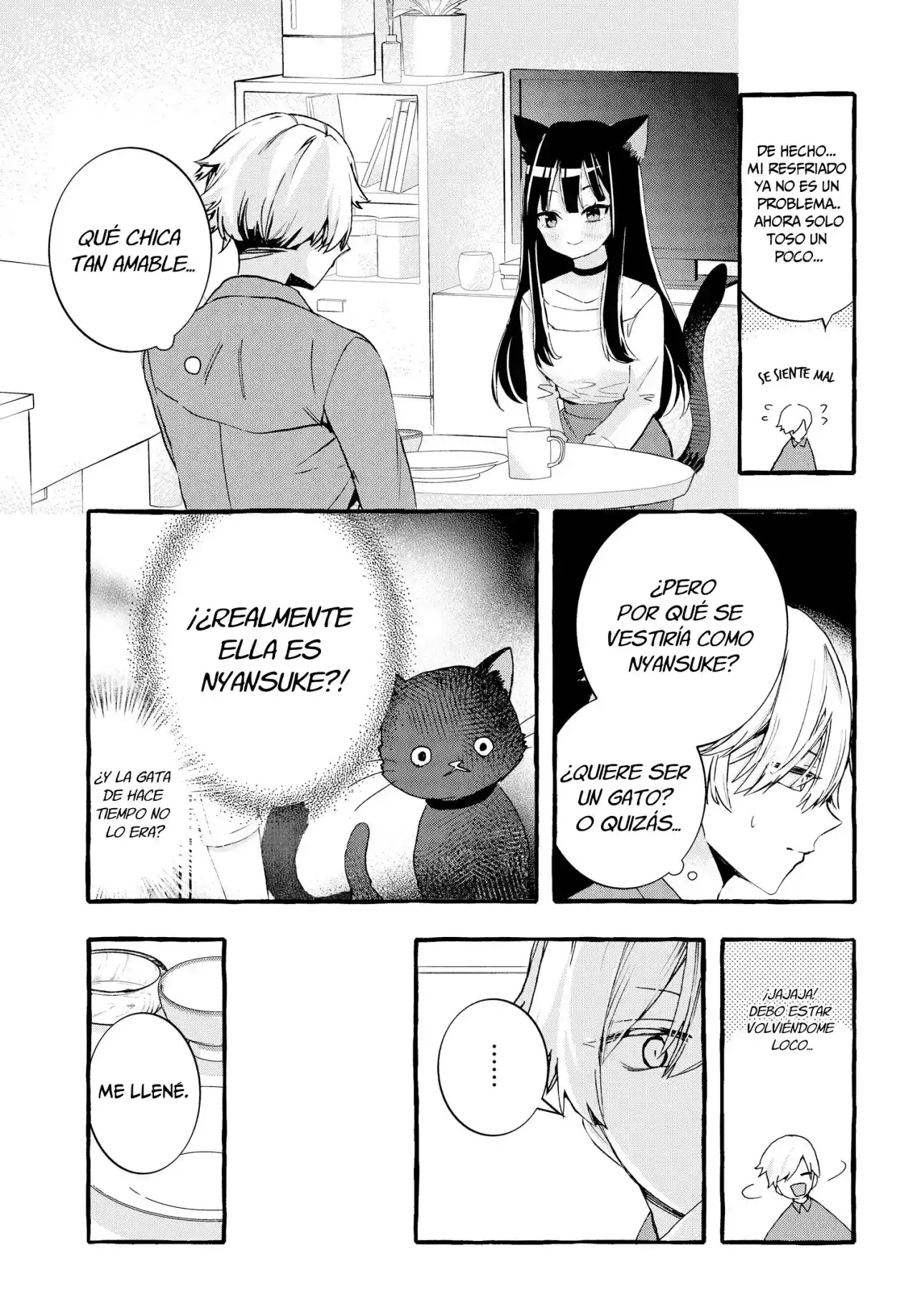 Chiteki De Cool Na Kouhai Bijo, Ore No Kai Neko Ni Naru - Capítulo 3 - Página 6 - LectorTMOo