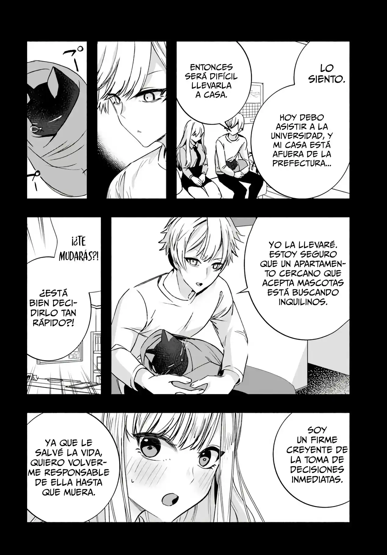 Chiteki De Cool Na Kouhai Bijo, Ore No Kai Neko Ni Naru - Capítulo 6 - Página 7 - LectorTMOo