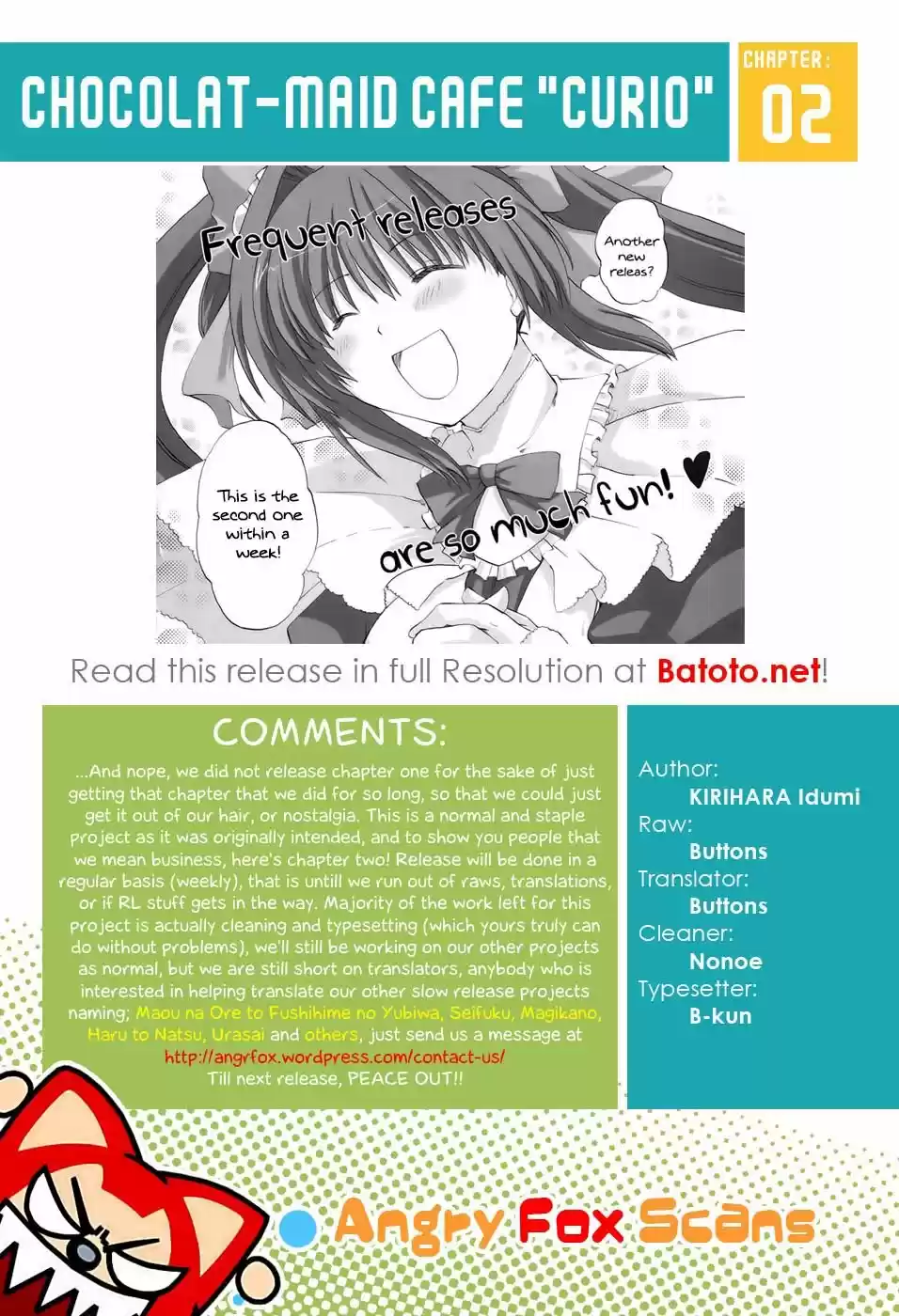 Chocolat Maid Cafe "Curio - Capítulo 2 - Página 26 - LectorTMOo