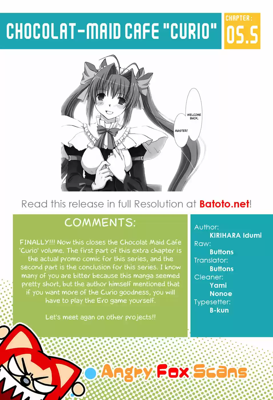 Chocolat Maid Cafe "Curio - Capítulo 5.50 - Página 24 - LectorTMOo
