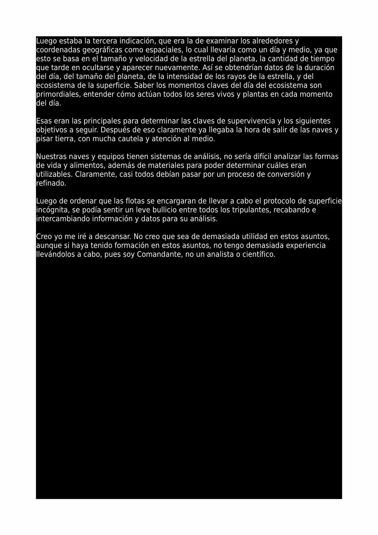 Choque Estelar (Novela) - Capítulo 1 - Página 4 - LectorTMOo