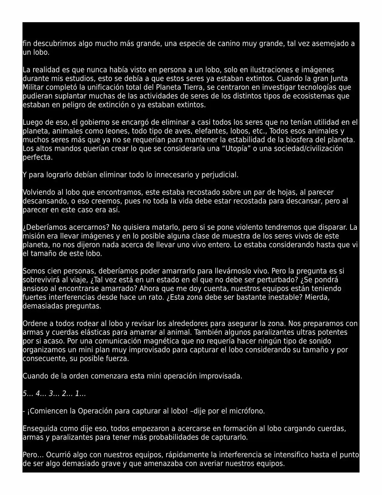 Choque Estelar (Novela) - Capítulo 2 - Página 4 - LectorTMOo