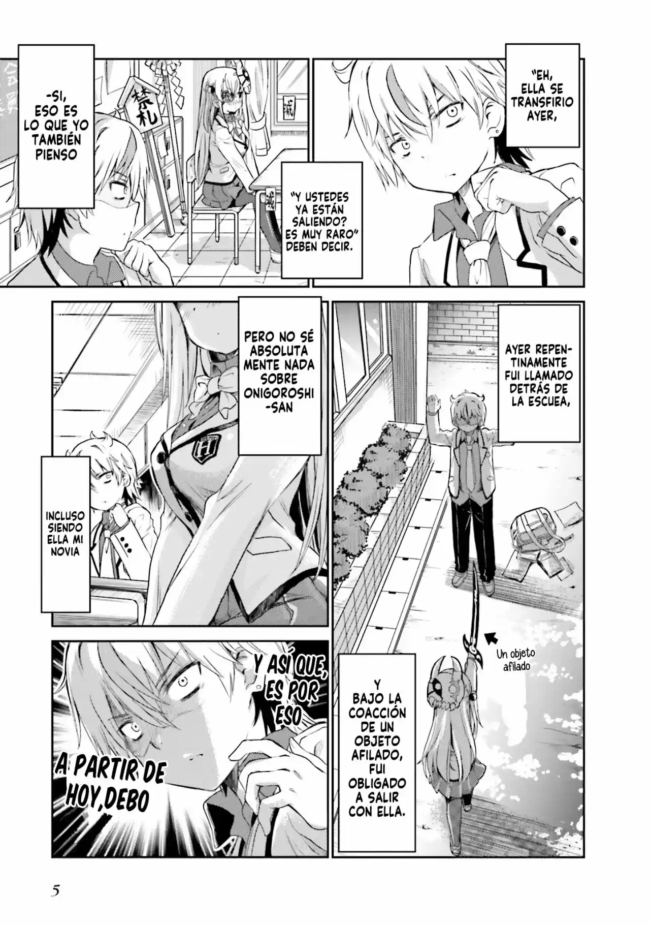 Choroi Desu Yo Onigoroshi-san! - Capítulo 1 - Página 5 - LectorTMOo