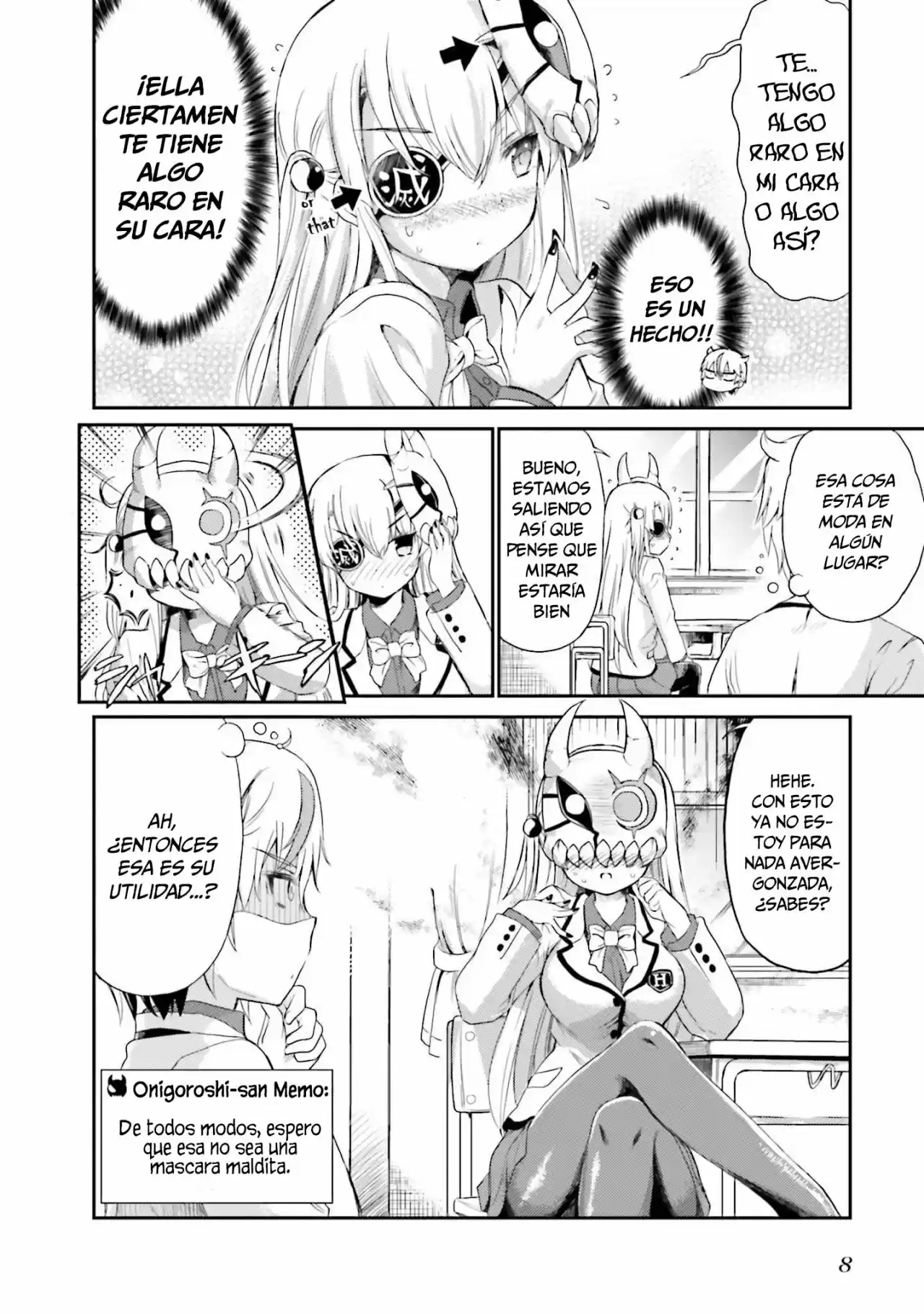 Choroi Desu Yo Onigoroshi-san! - Capítulo 1 - Página 8 - LectorTMOo