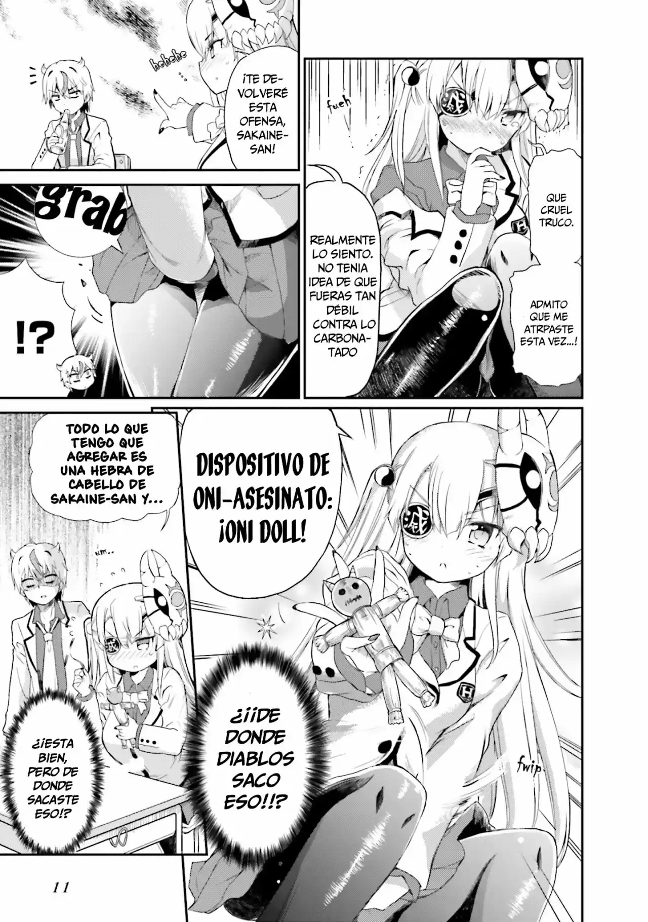 Choroi Desu Yo Onigoroshi-san! - Capítulo 1 - Página 11 - LectorTMOo