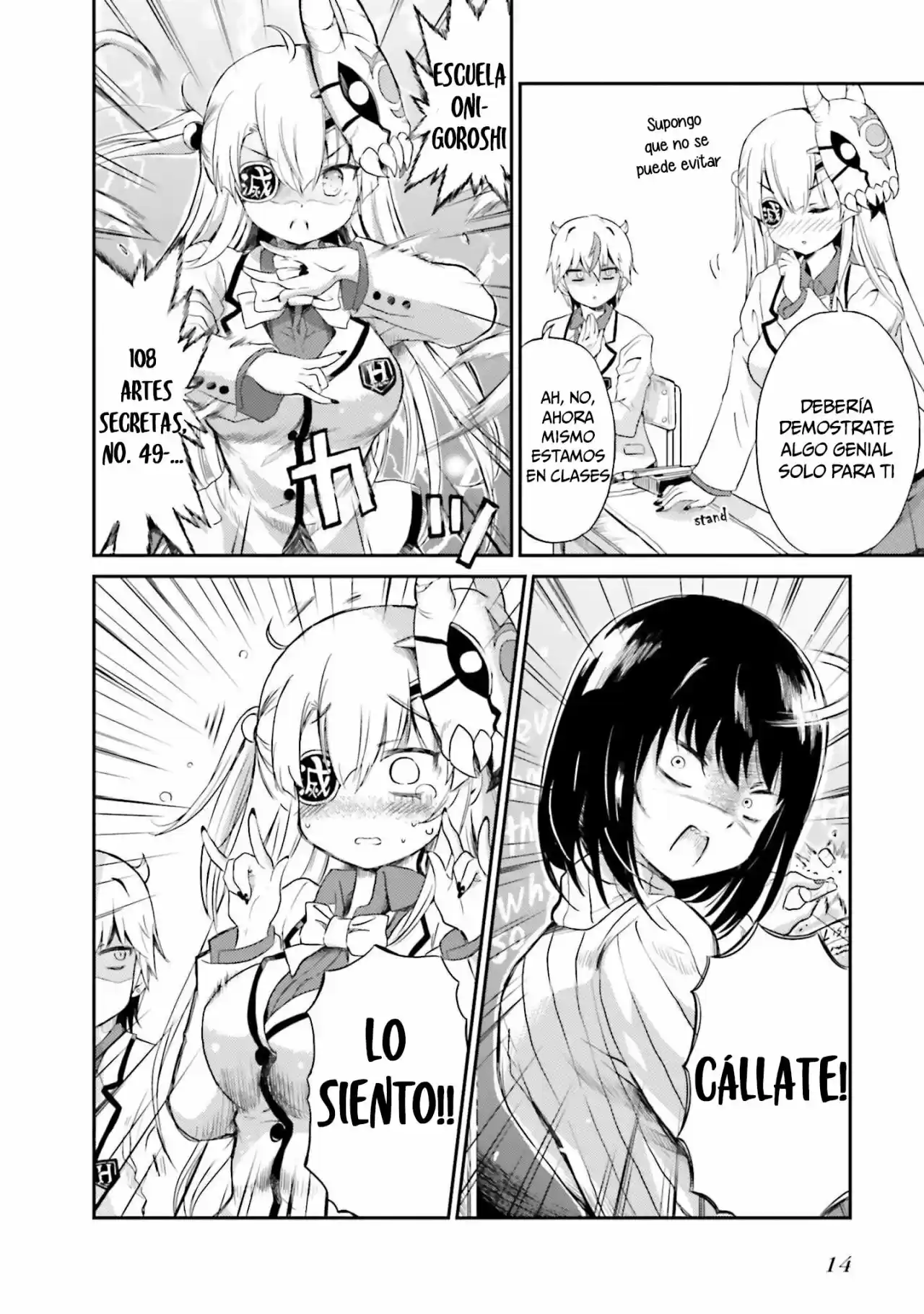 Choroi Desu Yo Onigoroshi-san! - Capítulo 1 - Página 14 - LectorTMOo