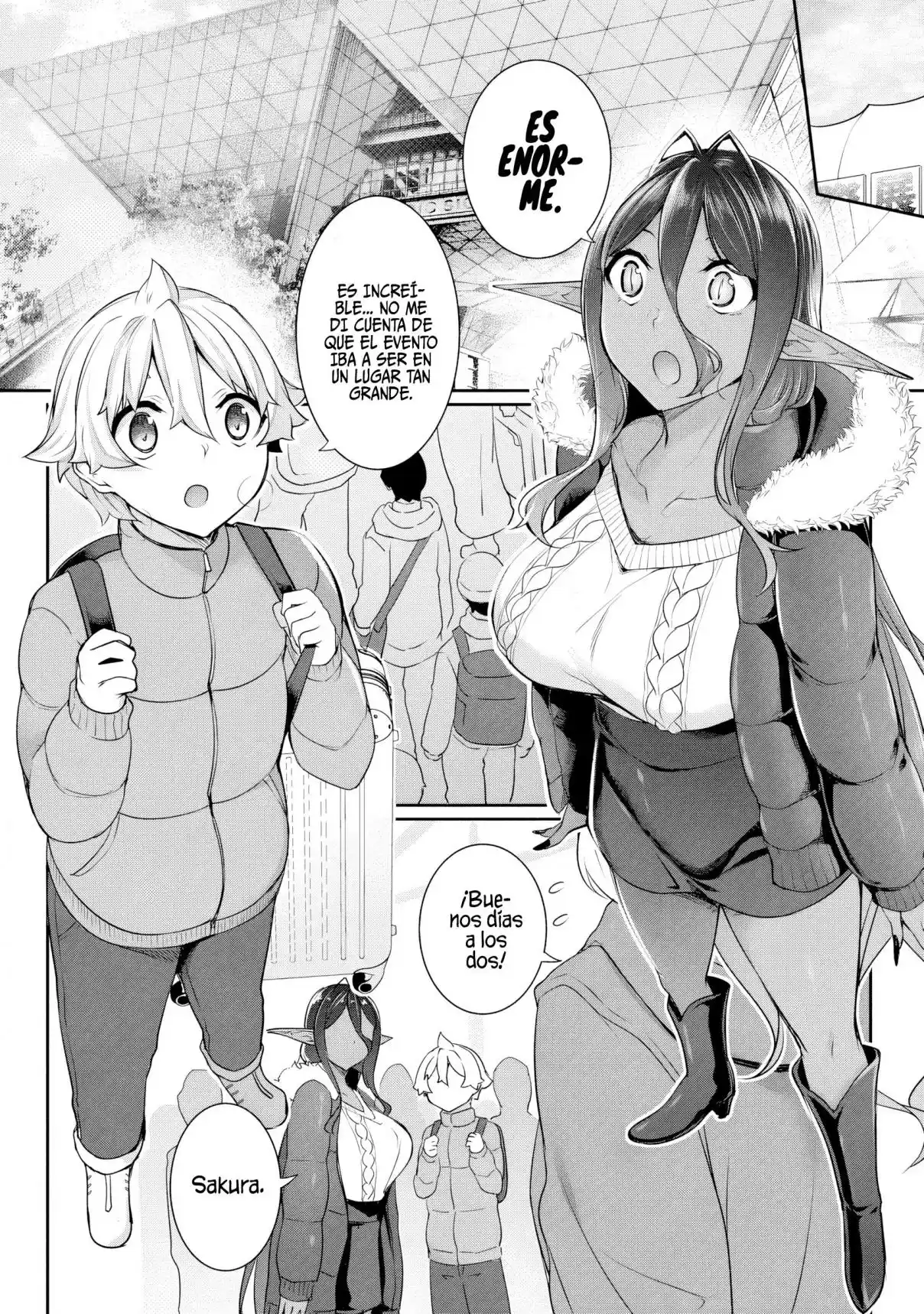 Chotto Dake Ai Ga Omoi Dark Elf Ga Isekai Kara Oikakete Kita - Capítulo 18.2 - Página 4 - LectorTMOo