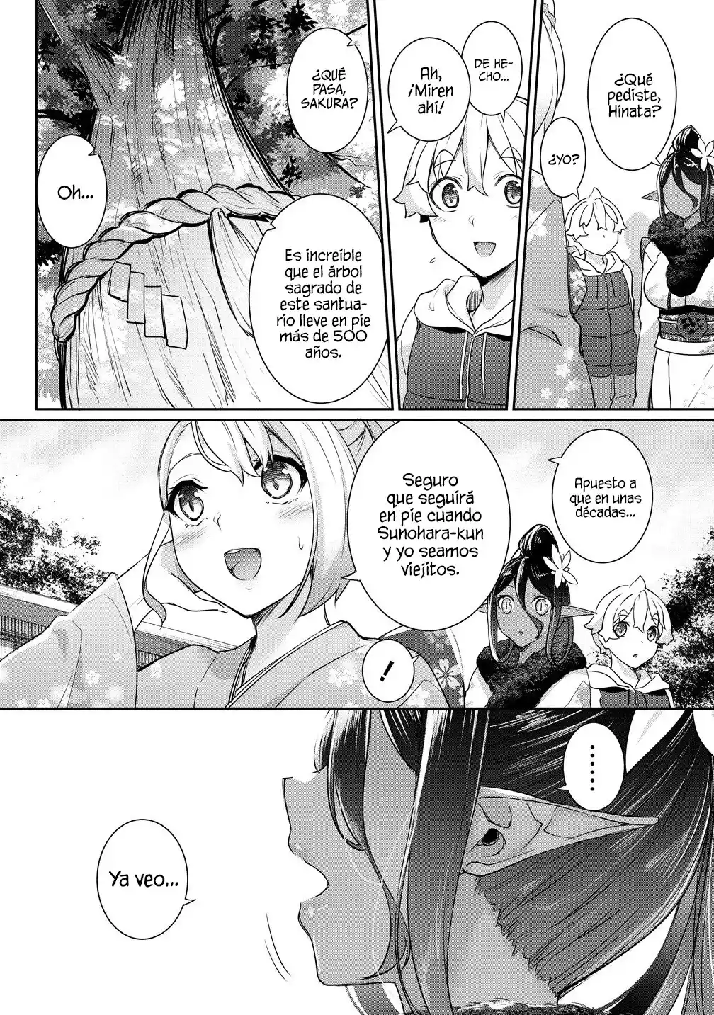 Chotto Dake Ai Ga Omoi Dark Elf Ga Isekai Kara Oikakete Kita - Capítulo 20.1 - Página 9 - LectorTMOo