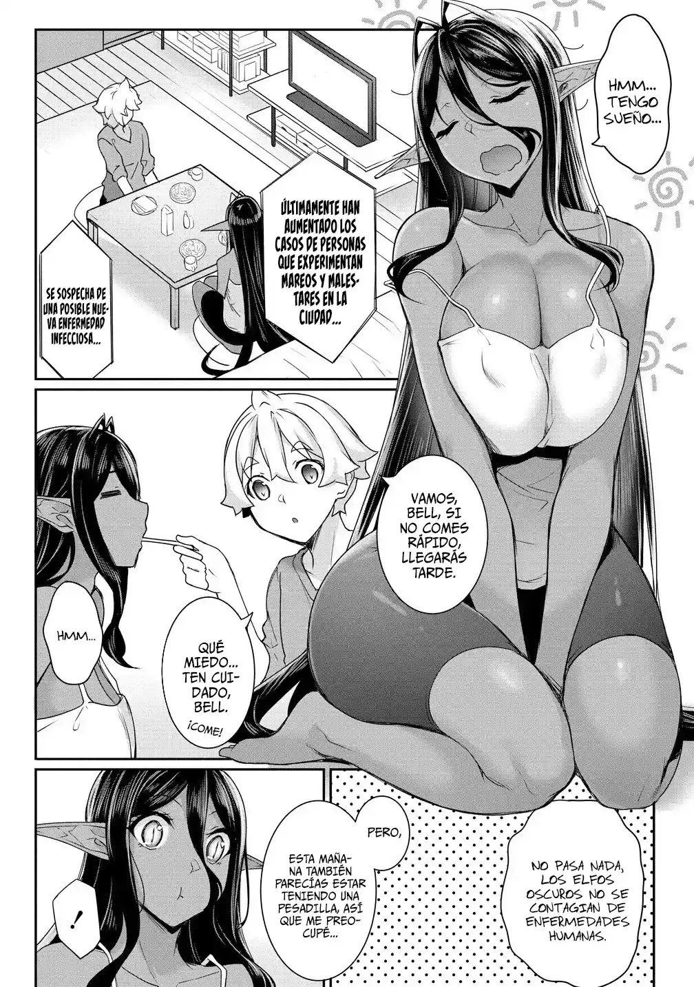 Chotto Dake Ai Ga Omoi Dark Elf Ga Isekai Kara Oikakete Kita - Capítulo 23.1 - Página 9 - LectorTMOo