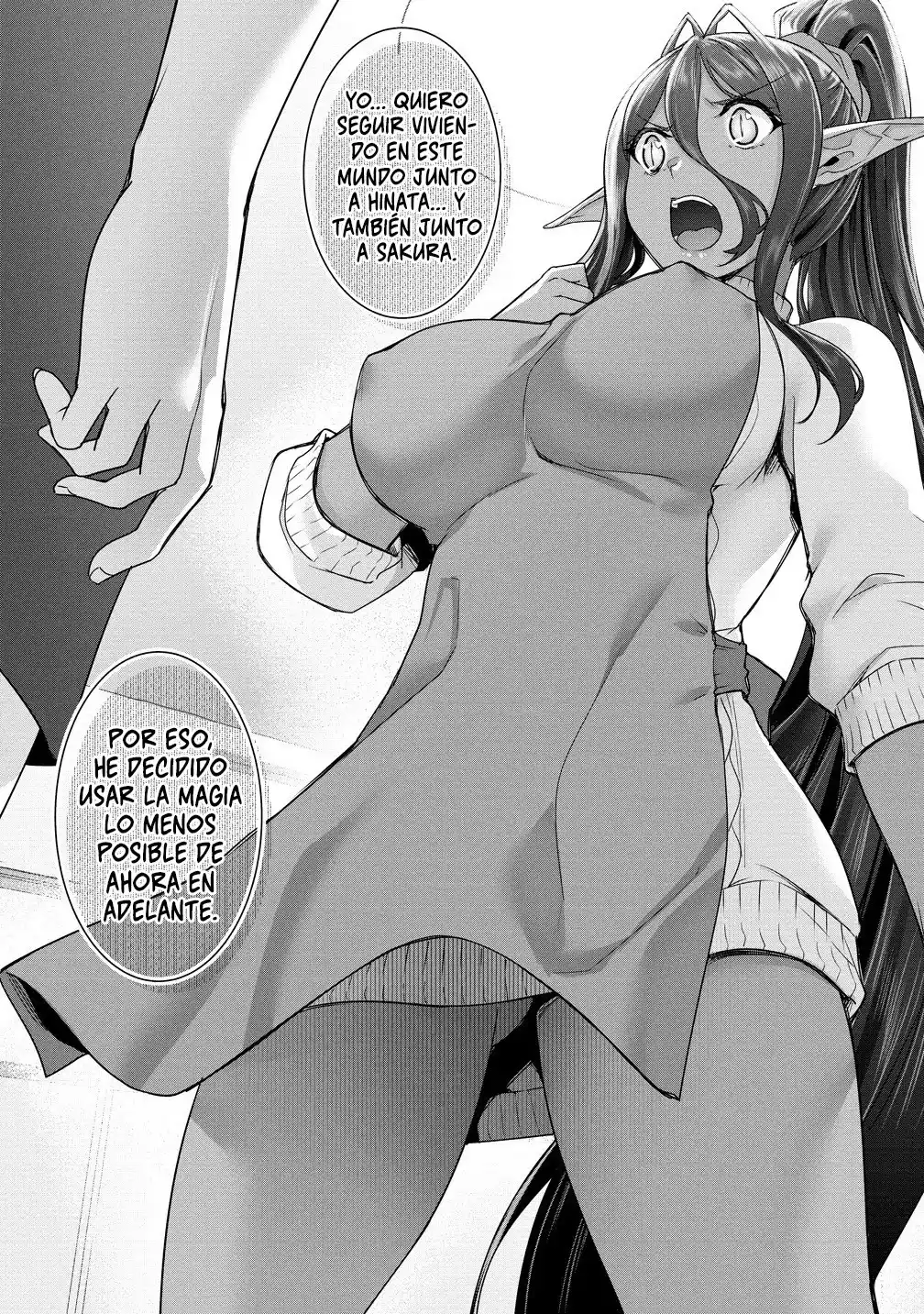 Chotto Dake Ai Ga Omoi Dark Elf Ga Isekai Kara Oikakete Kita - Capítulo 24.2 - Página 11 - LectorTMOo