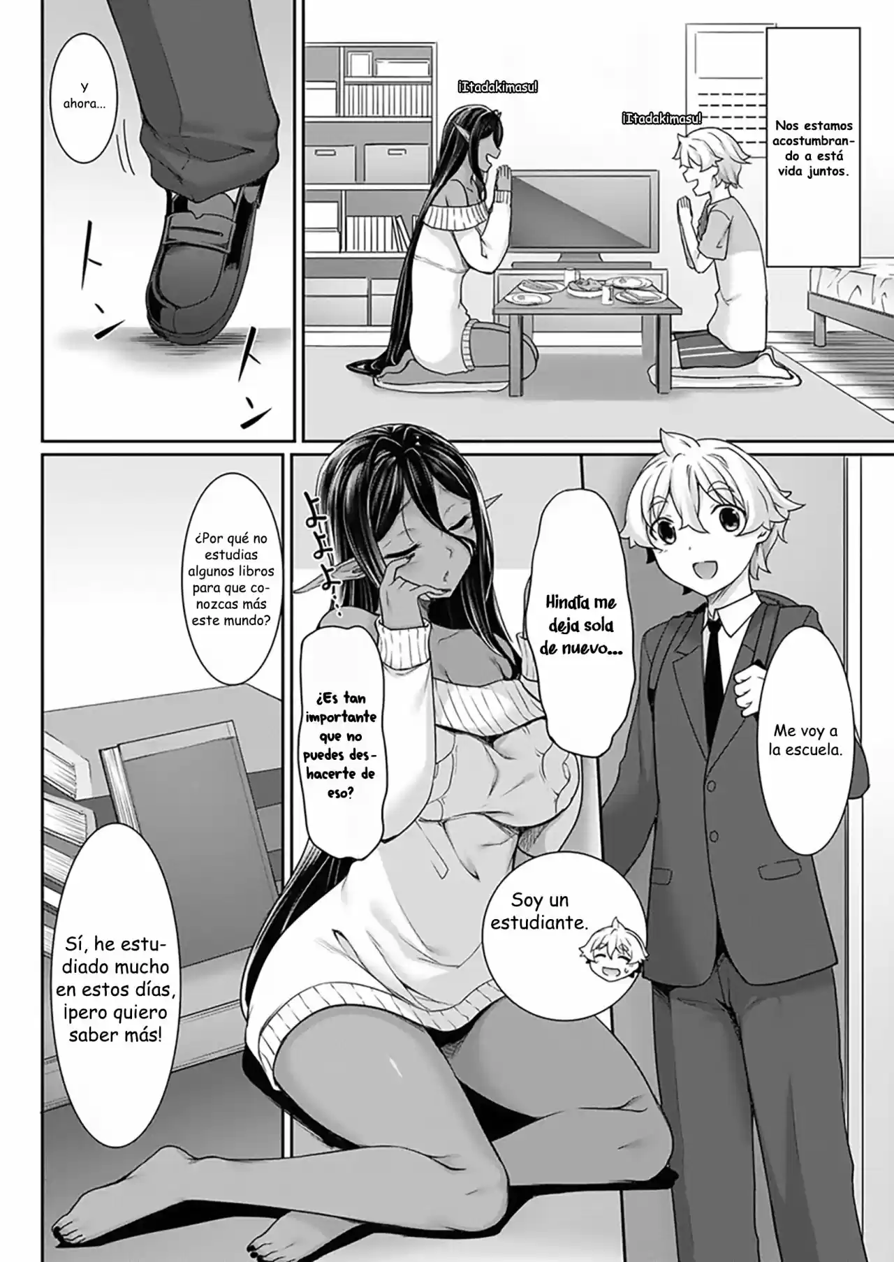 Chotto Dake Ai Ga Omoi Dark Elf Ga Isekai Kara Oikakete Kita - Capítulo 3 - Página 5 - LectorTMOo