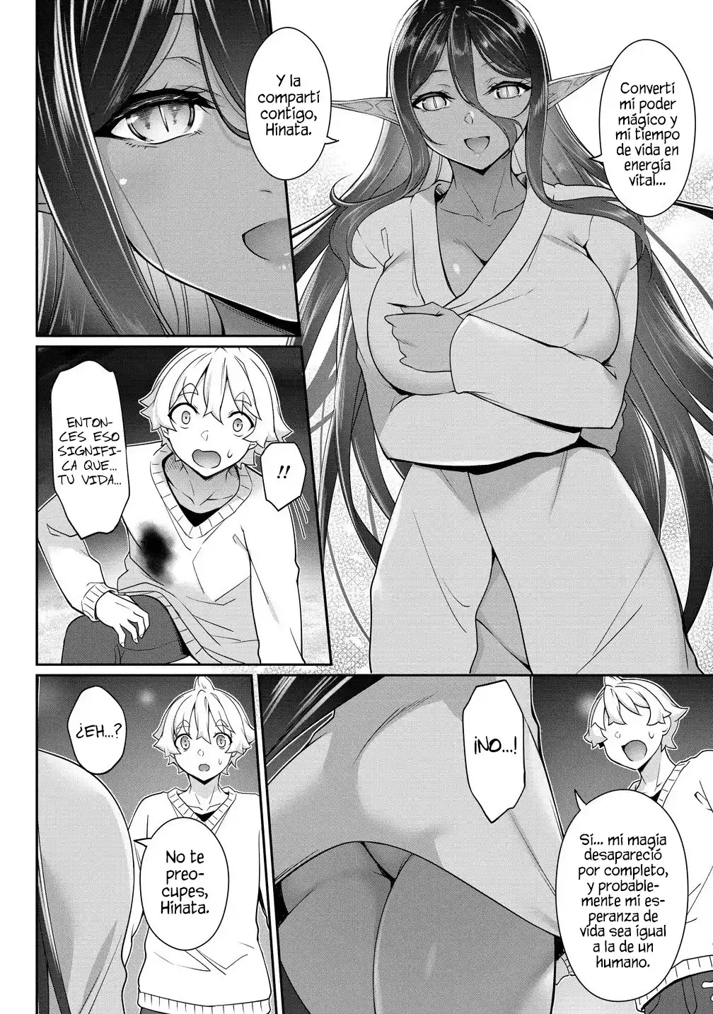Chotto Dake Ai Ga Omoi Dark Elf Ga Isekai Kara Oikakete Kita - Capítulo 30.1 - Página 13 - LectorTMOo