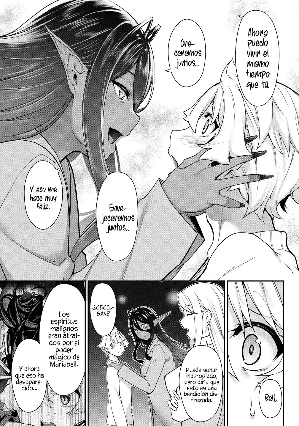 Chotto Dake Ai Ga Omoi Dark Elf Ga Isekai Kara Oikakete Kita - Capítulo 30.1 - Página 14 - LectorTMOo
